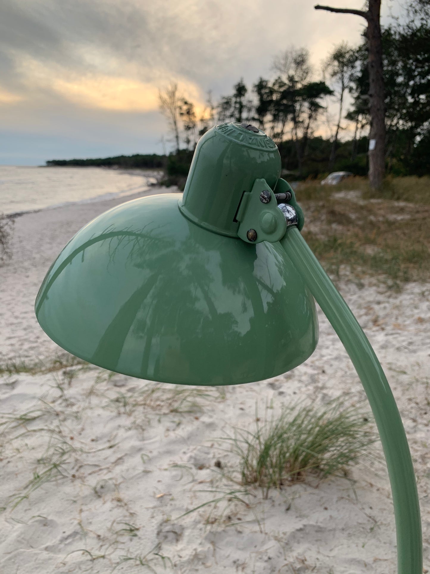 Kaiser Idell golvlampa - Mintgrön