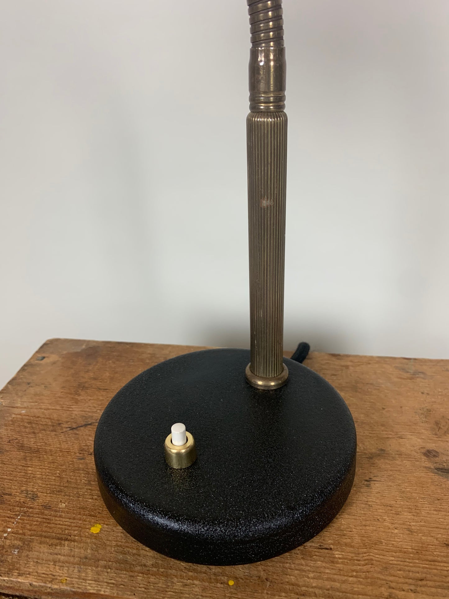 Vintage lampa med flex arm - Svart