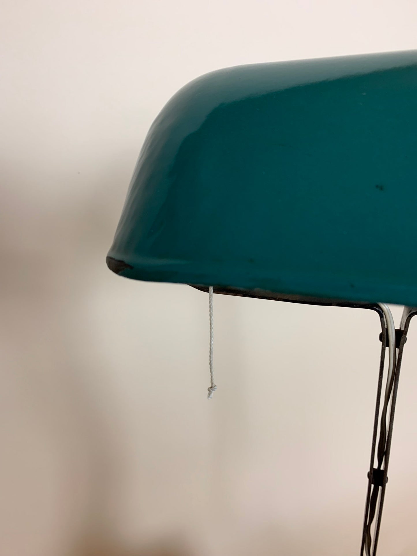 Gammal Erpe skrivbordslampa från Belgien