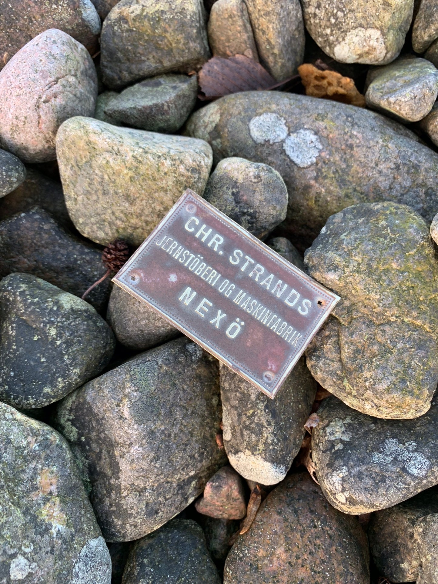 Rolig liten skylt från Nexø