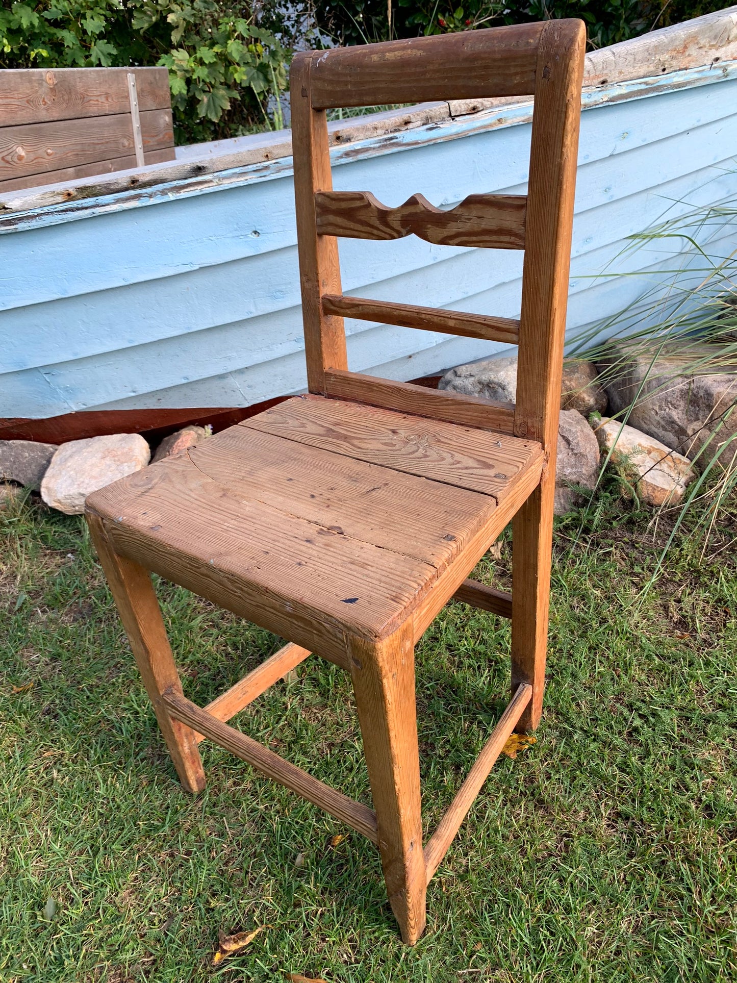 Vacker stol med patina