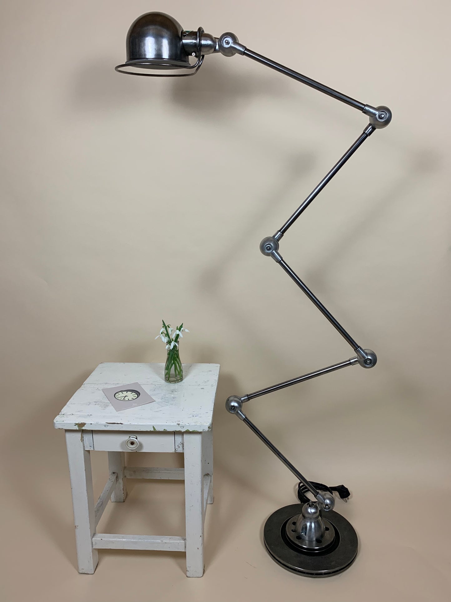 Vacker Jieldé golvlampa med 5 armar