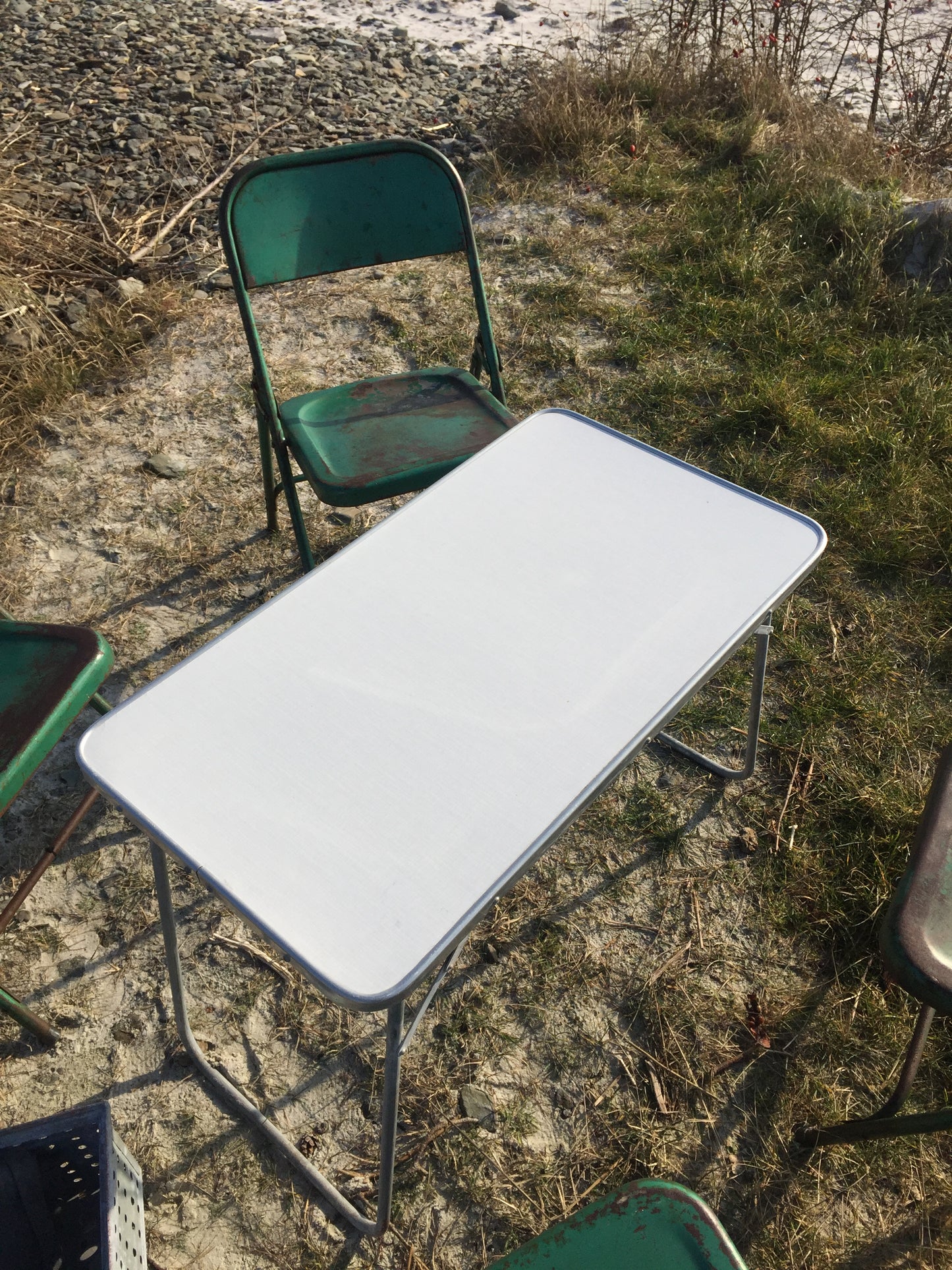 Fint gammalt fällbord