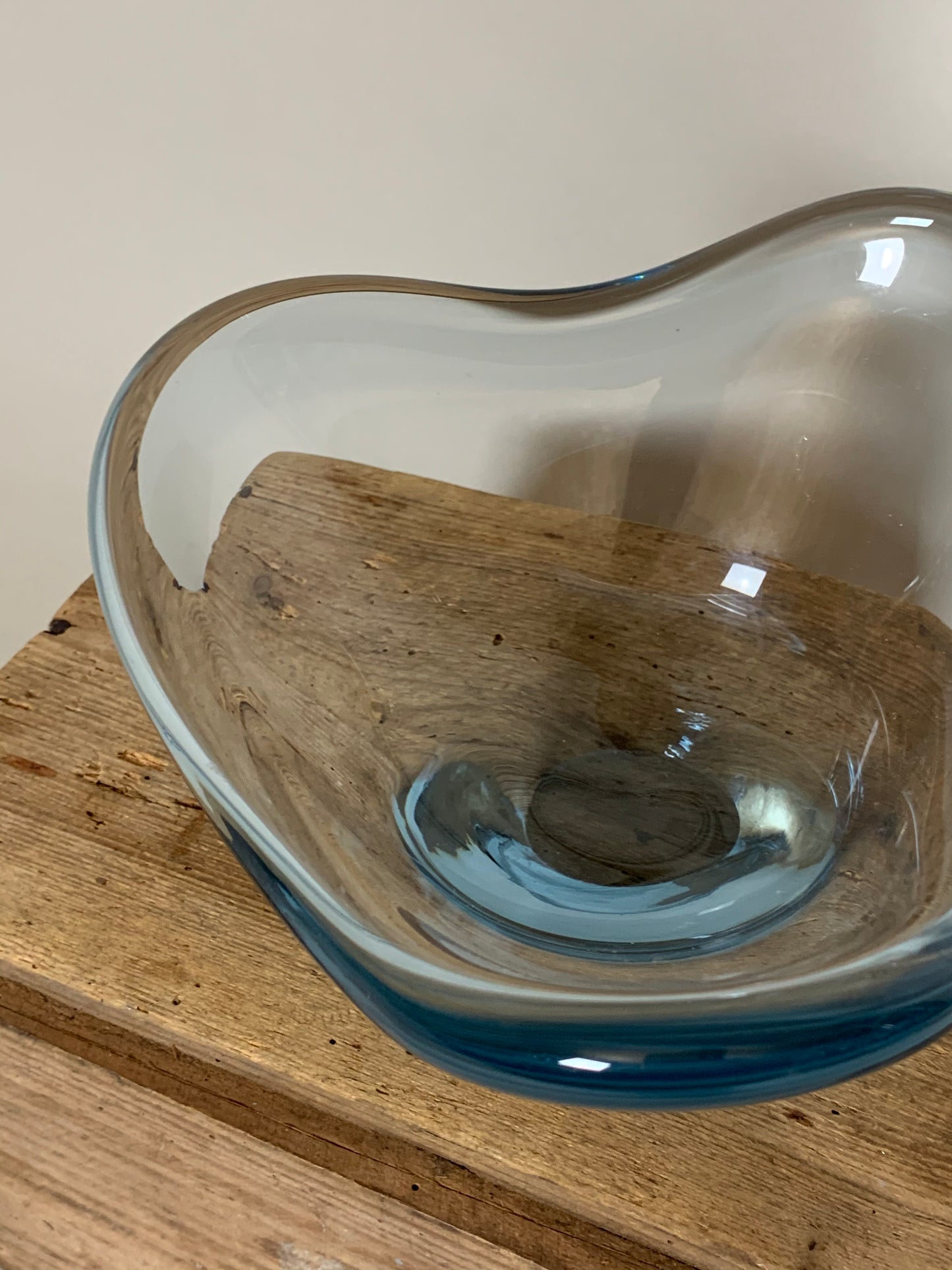 Holmegaard glasskål - Blå