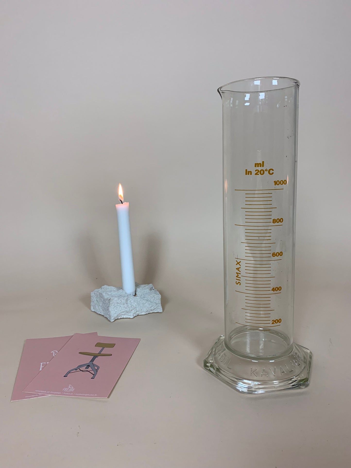 Mätglas från laboratorium