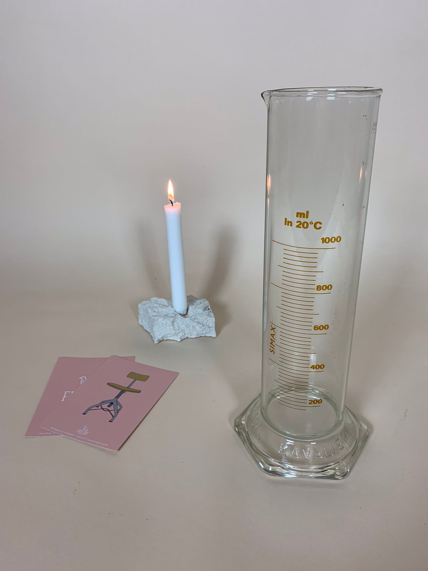 Mätglas från laboratorium