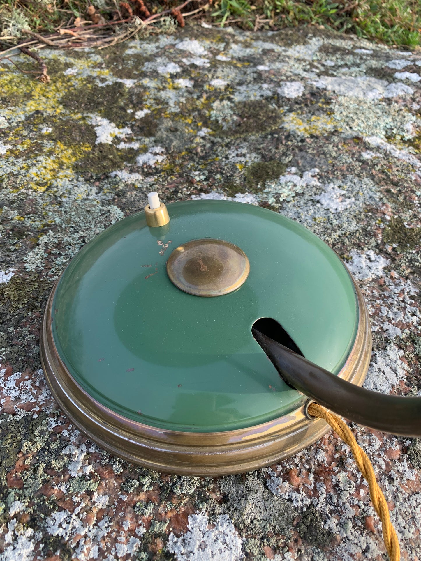 Helo - Grön och mässing