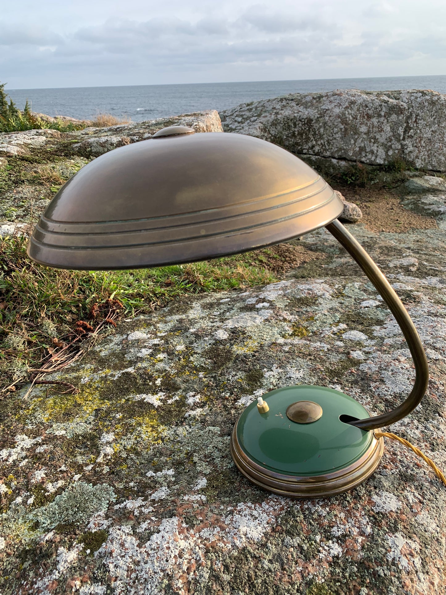 Helo - Grön och mässing