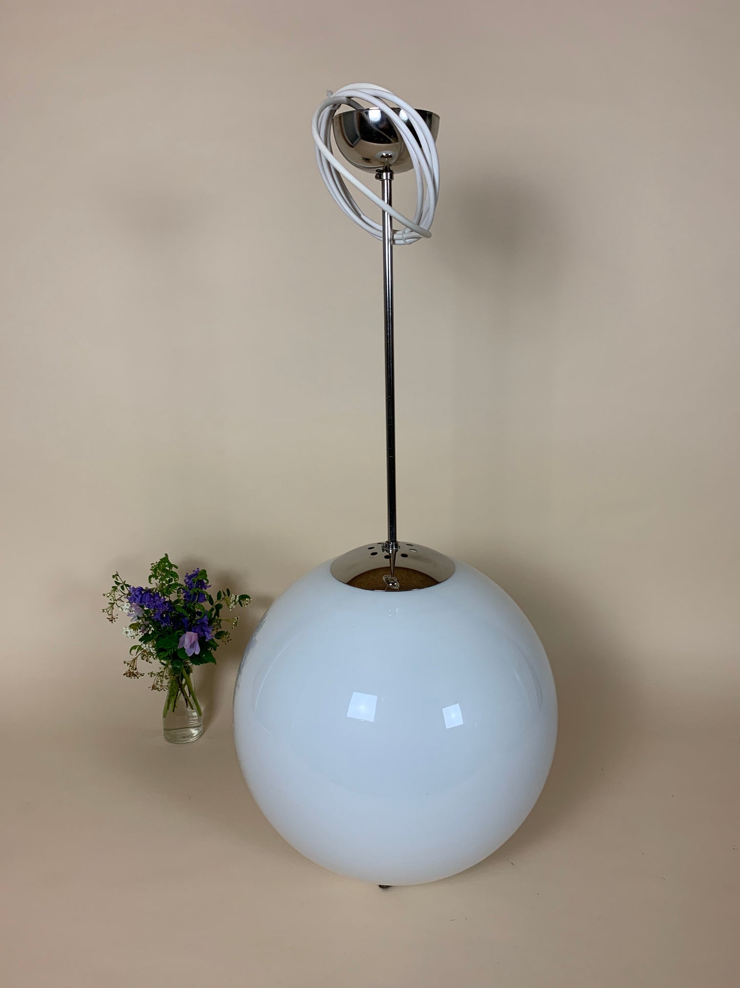 Glaskupollampa