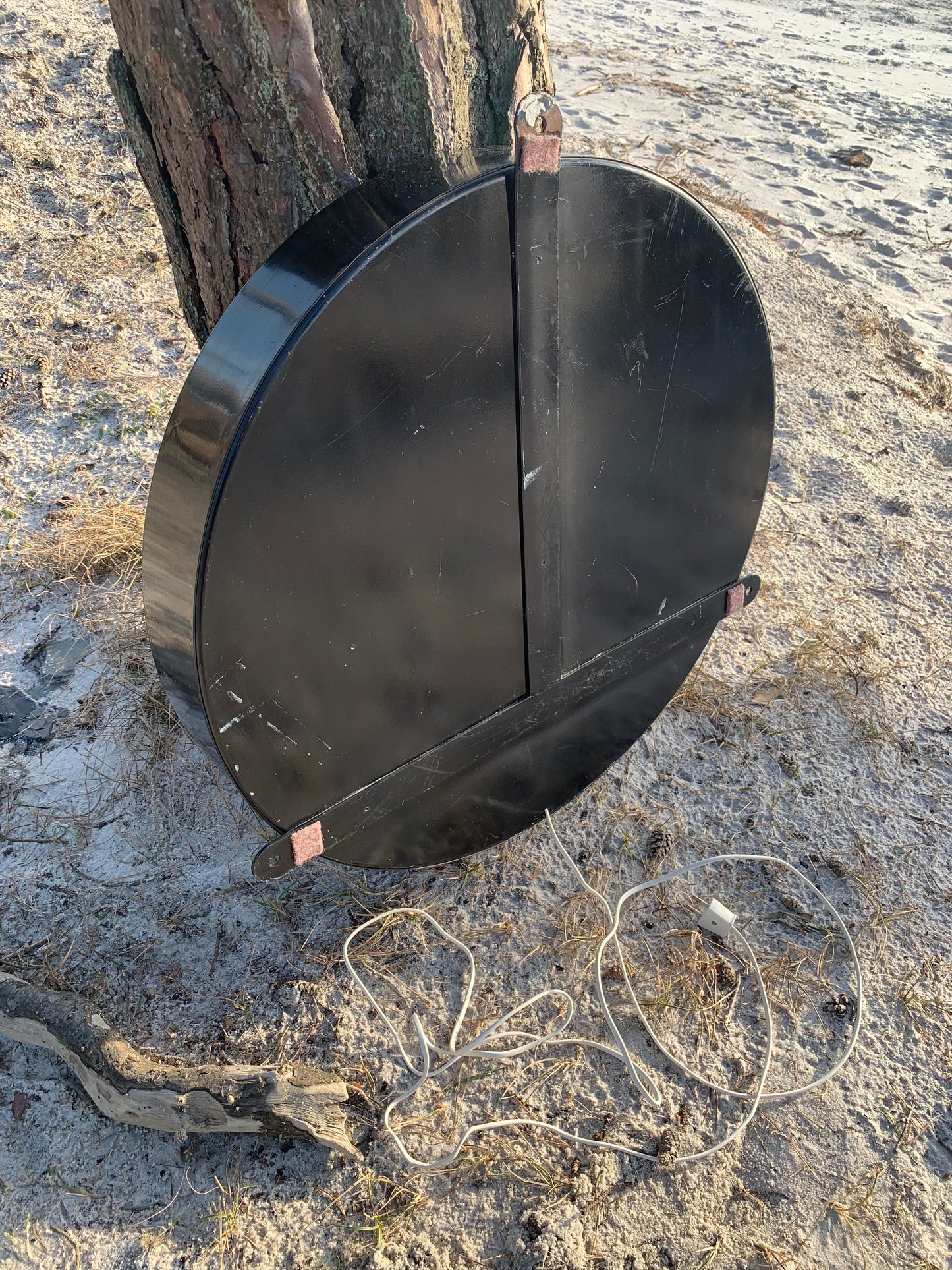 Stor järnvägsstationsklocka