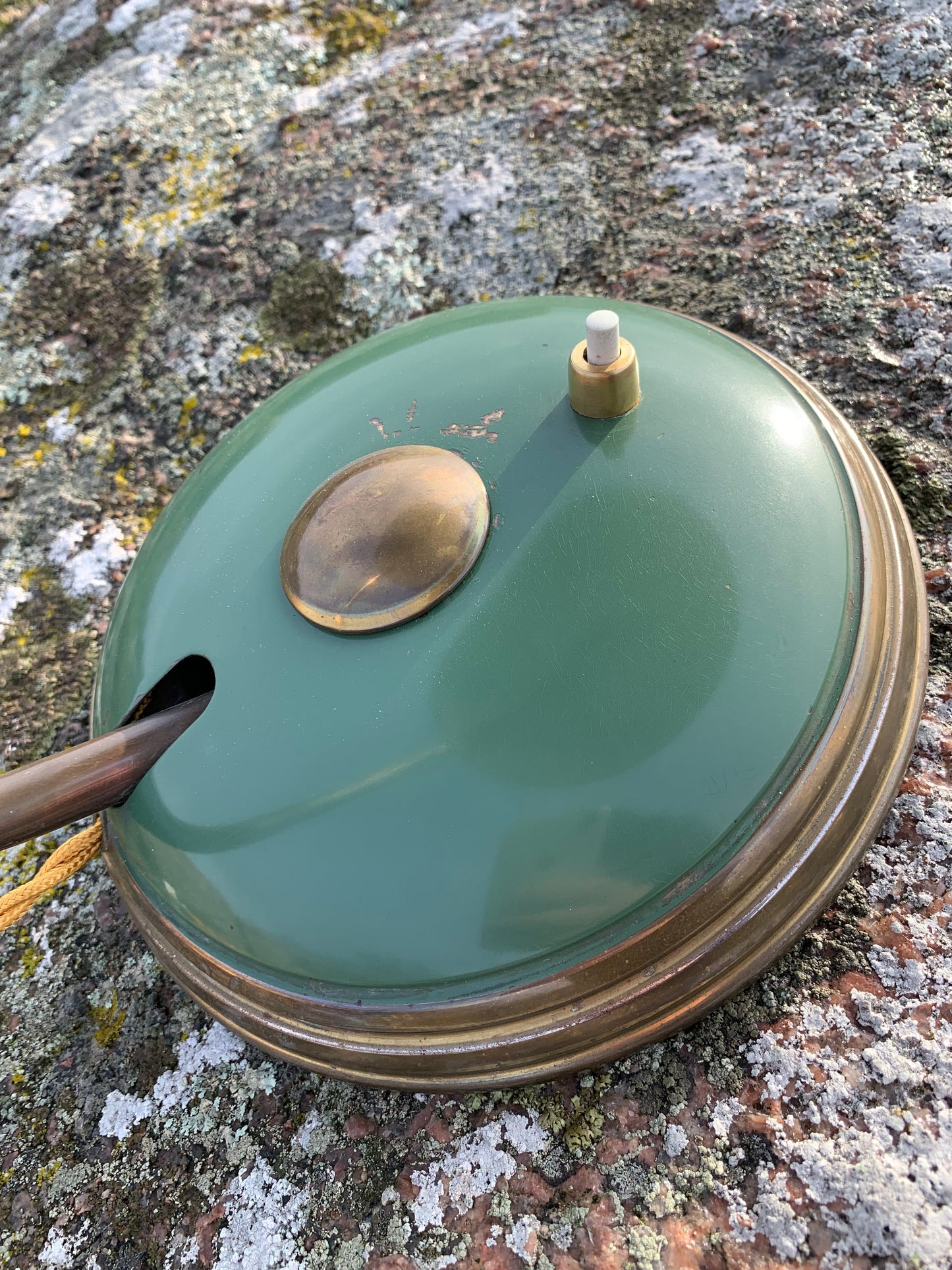 Helo - Grön och mässing