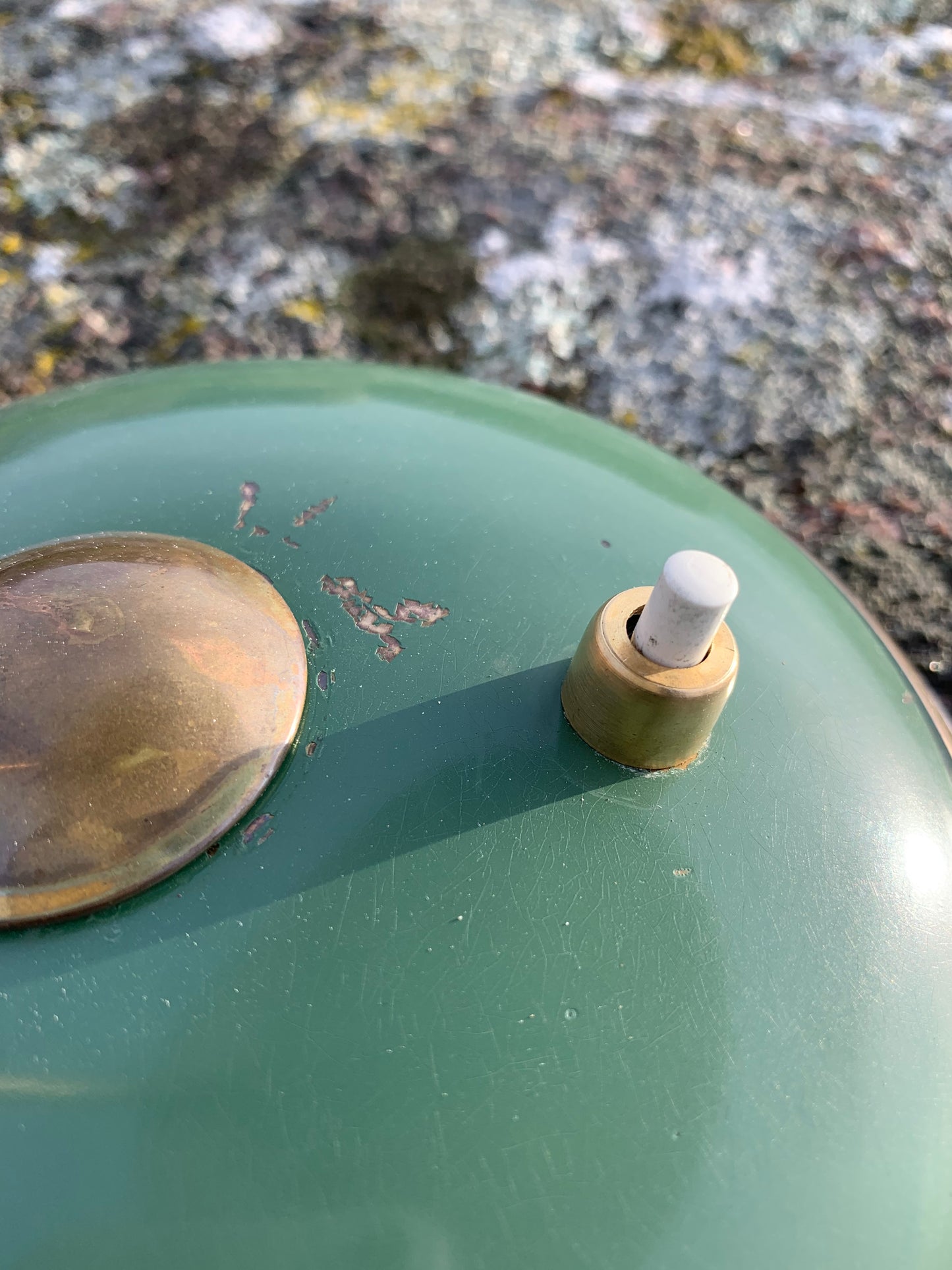 Helo - Grön och mässing