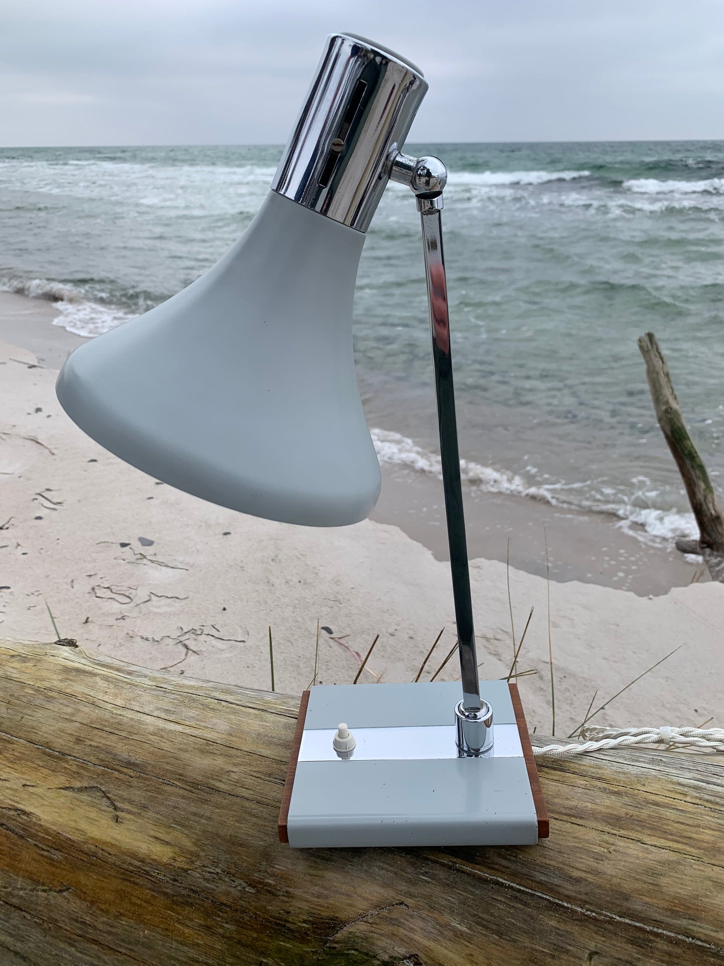 Vintage lampa - Grå