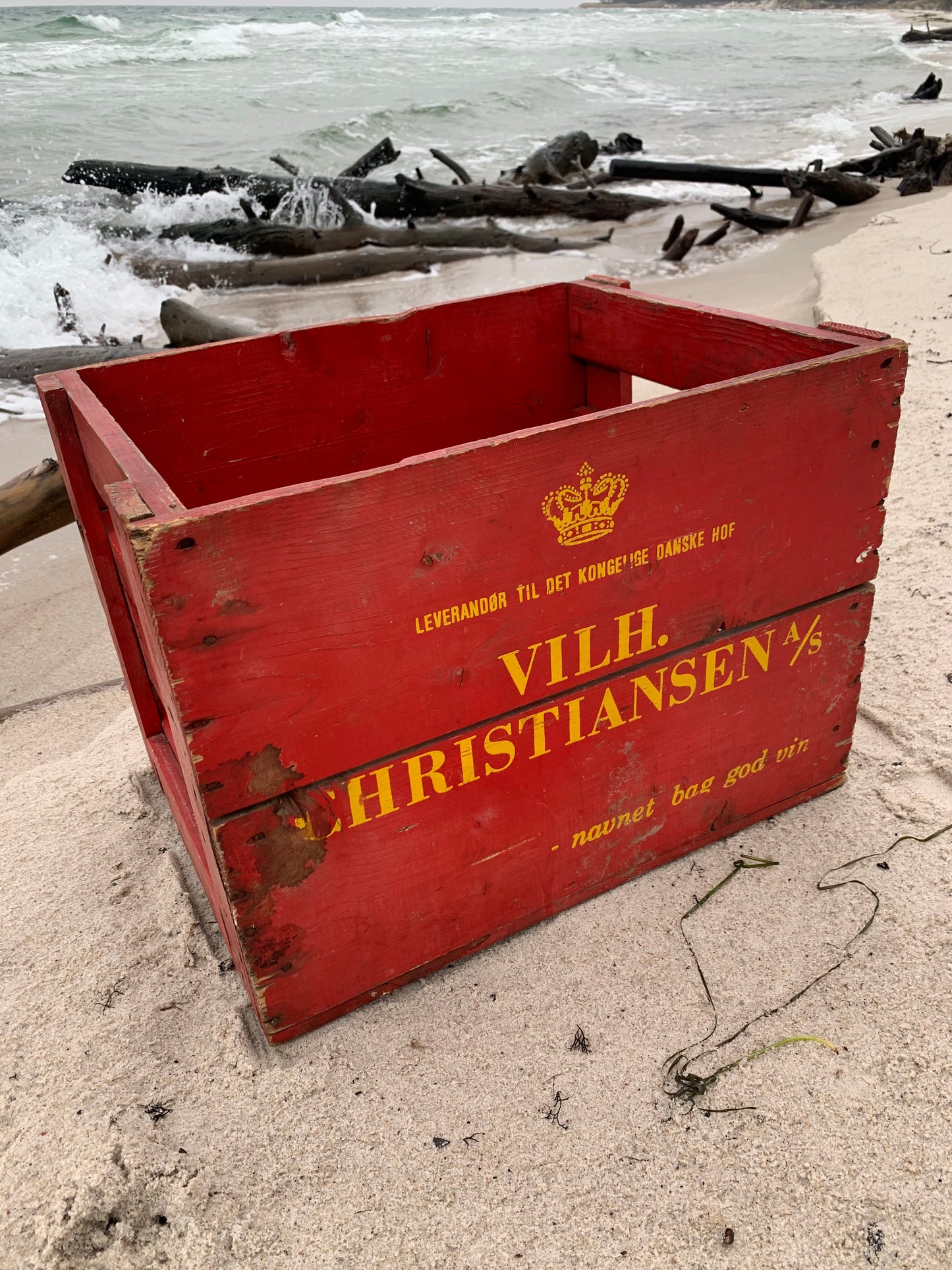 Vilh. Christiansen vinlåda