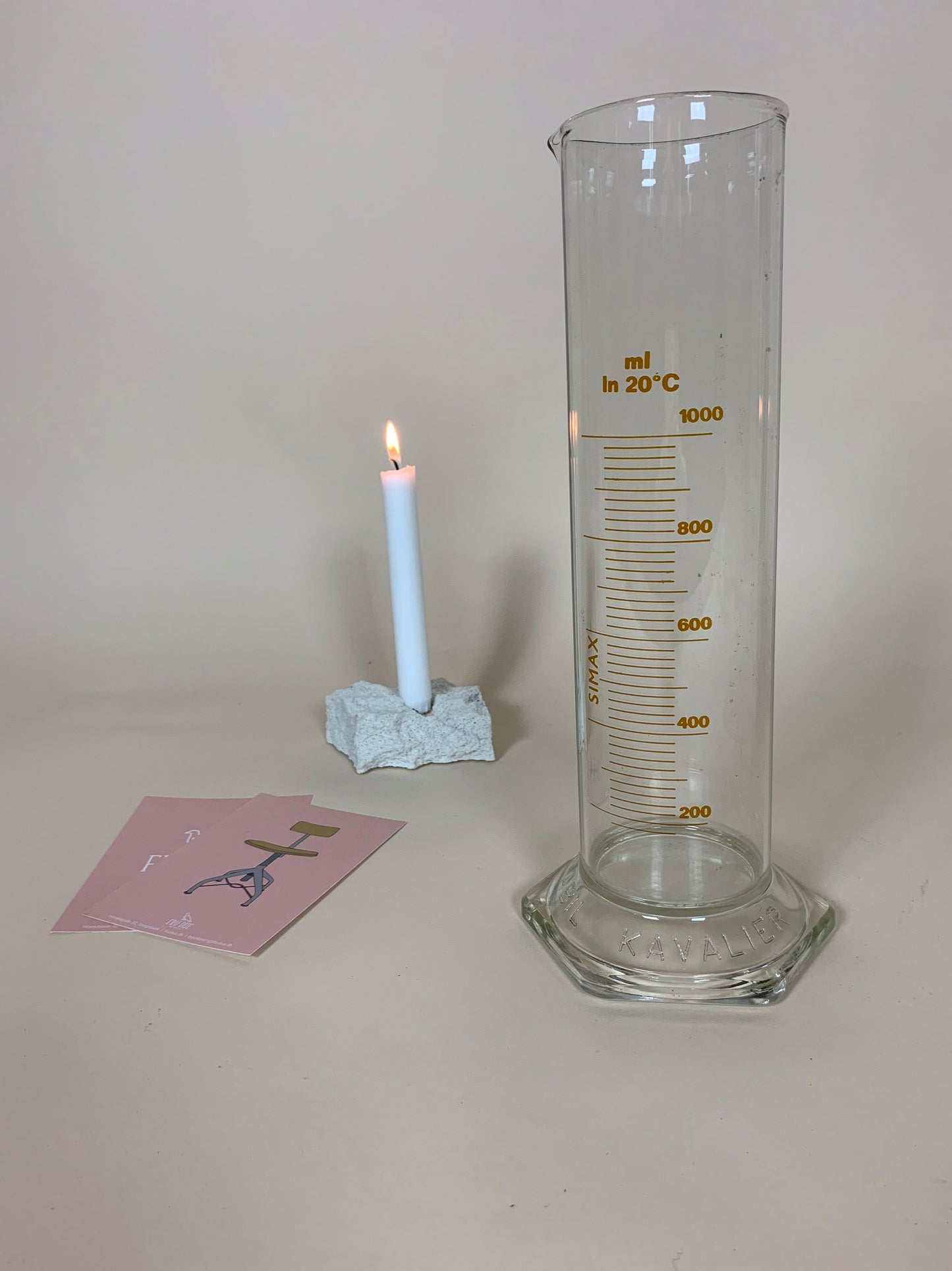 Mätglas från laboratorium