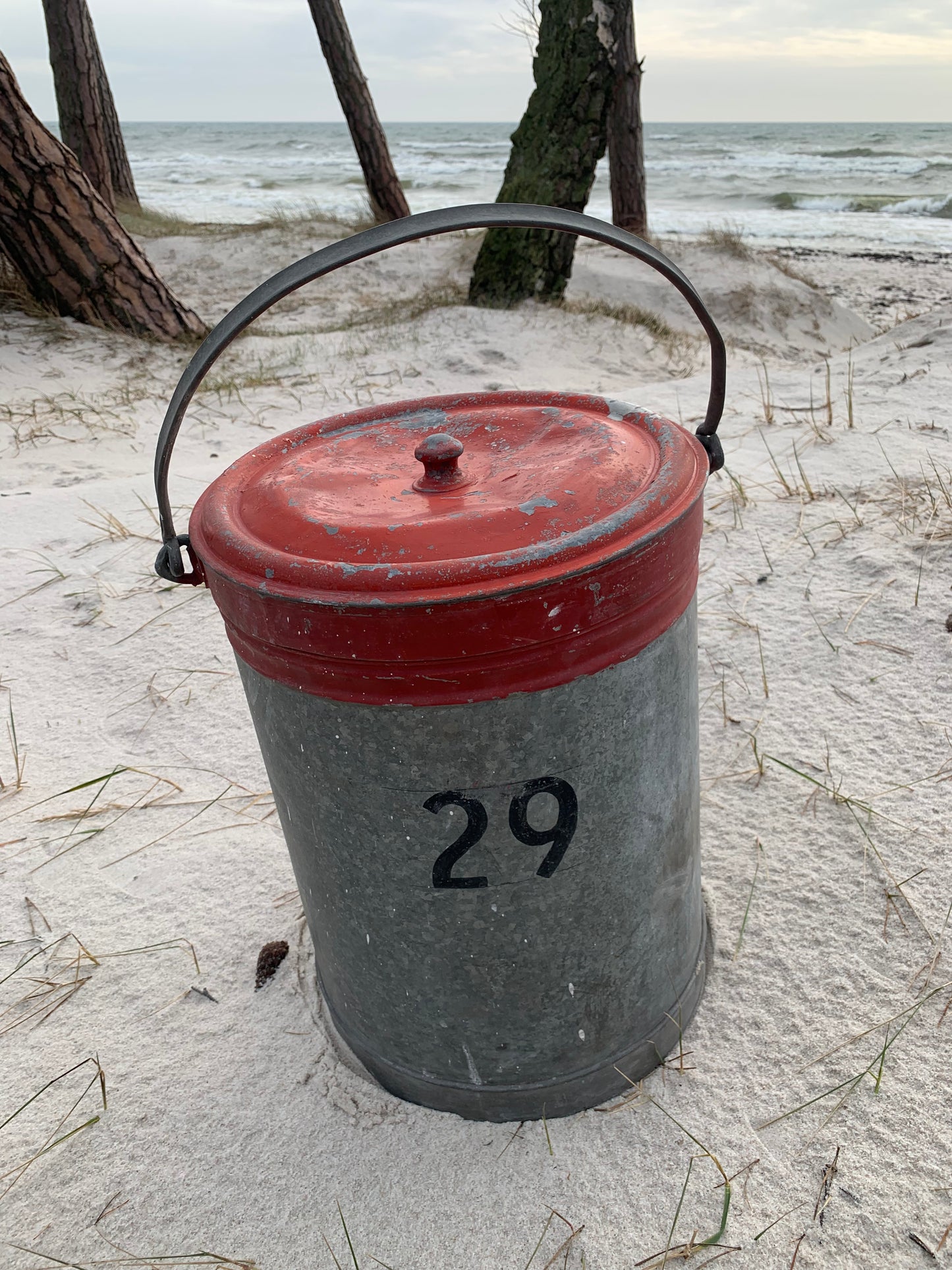 Dekorativ eldhink med lock - nr. 29
