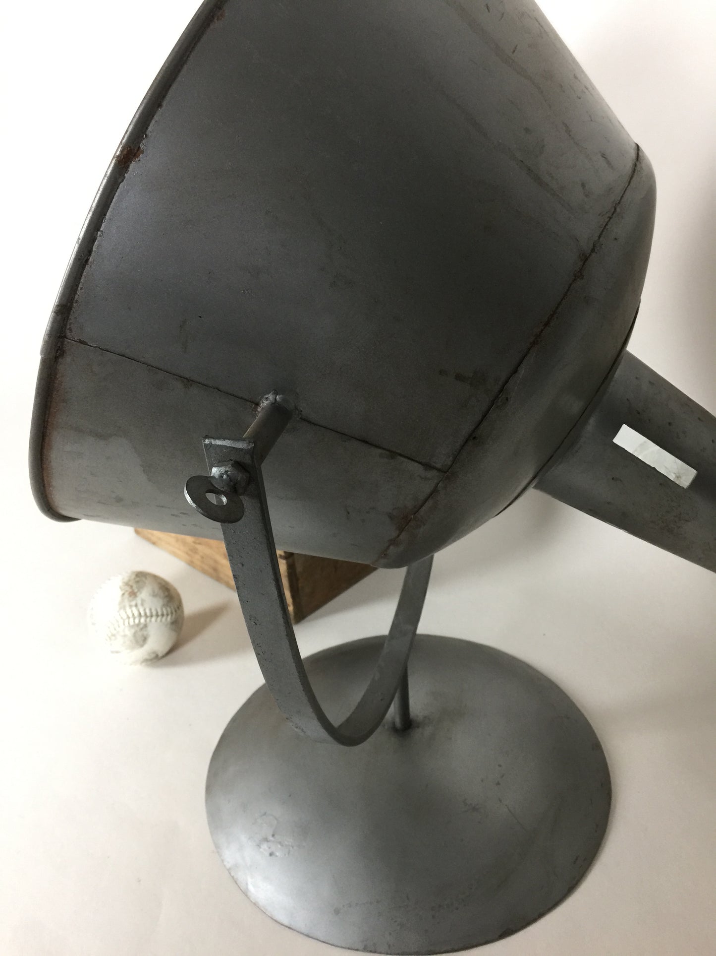 Rå och industriell New Yorker lampa