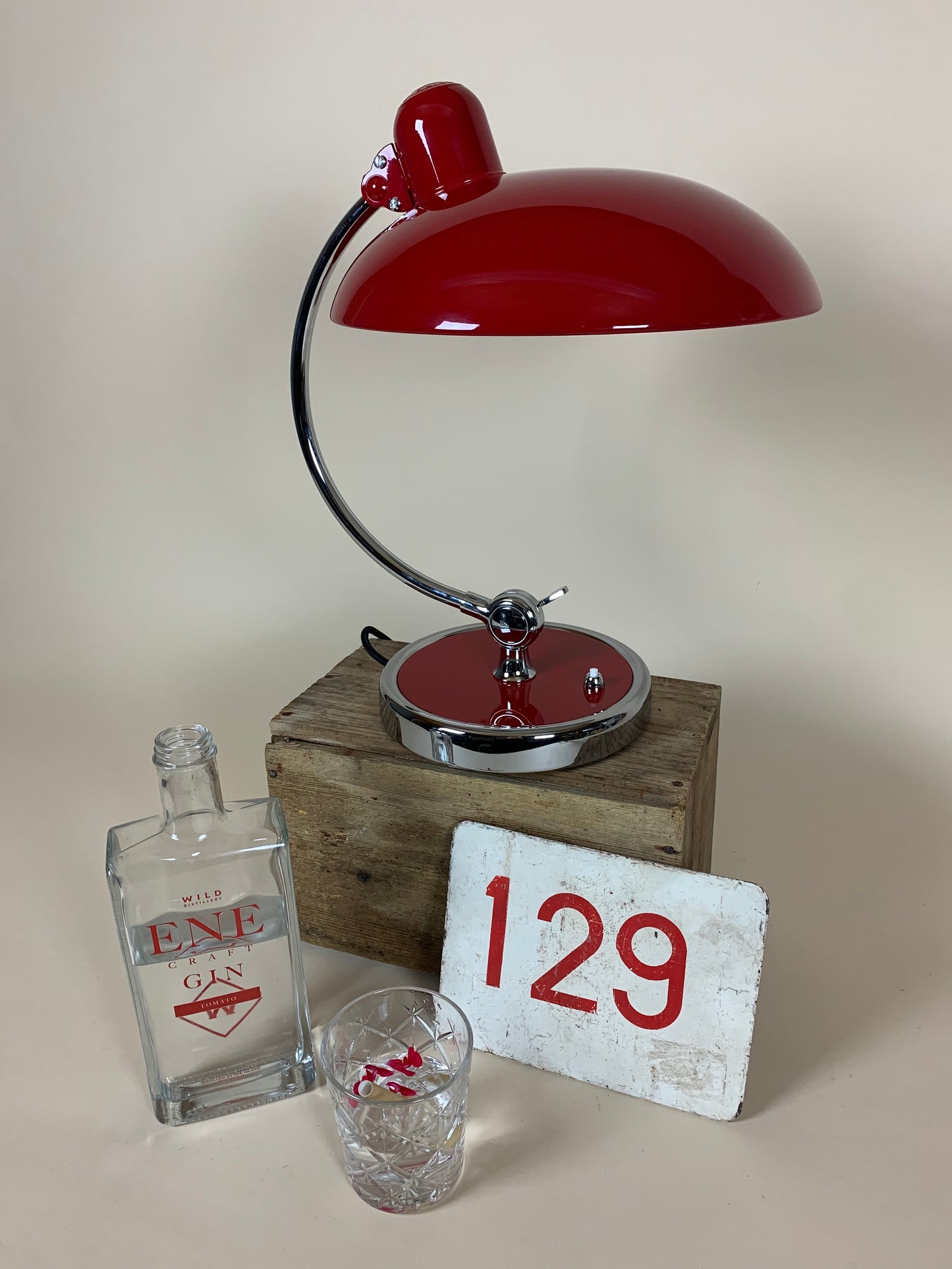 Kaiser Idell 6631 - Röd