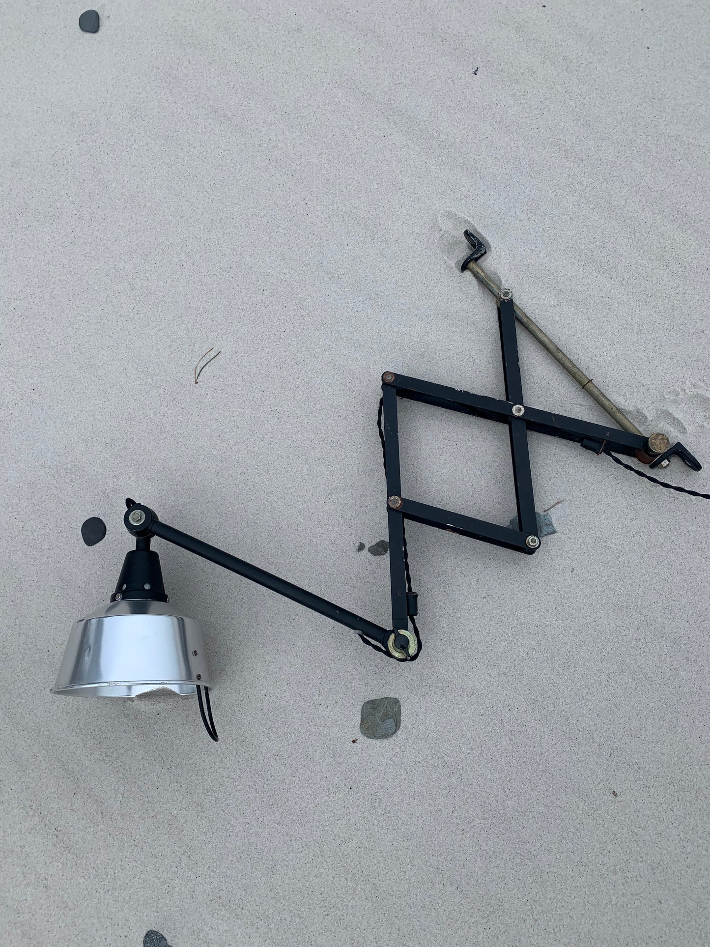 Vintage saxlampa