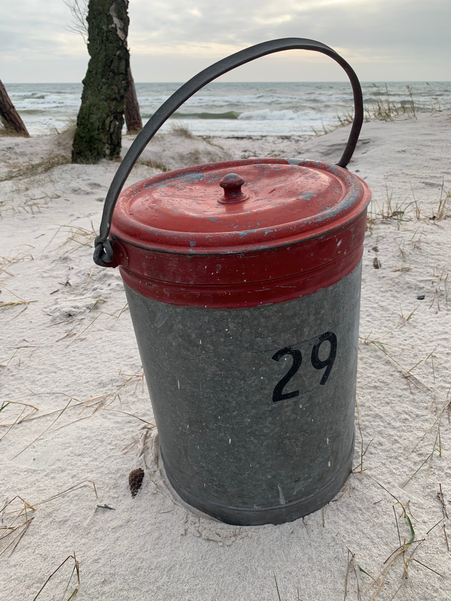 Dekorativ eldhink med lock - nr. 29