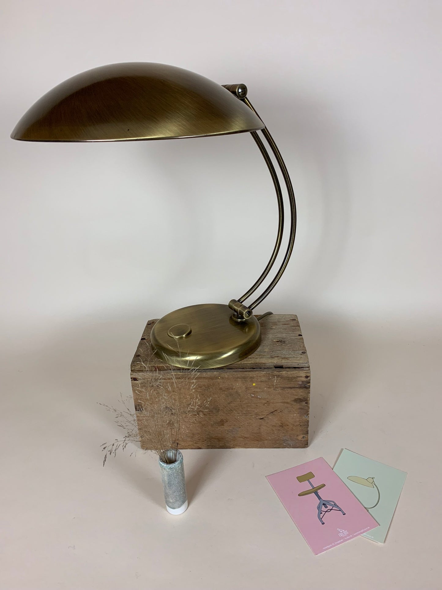 Hillebrand lampa från ca 1950 - Sällsynt exempel