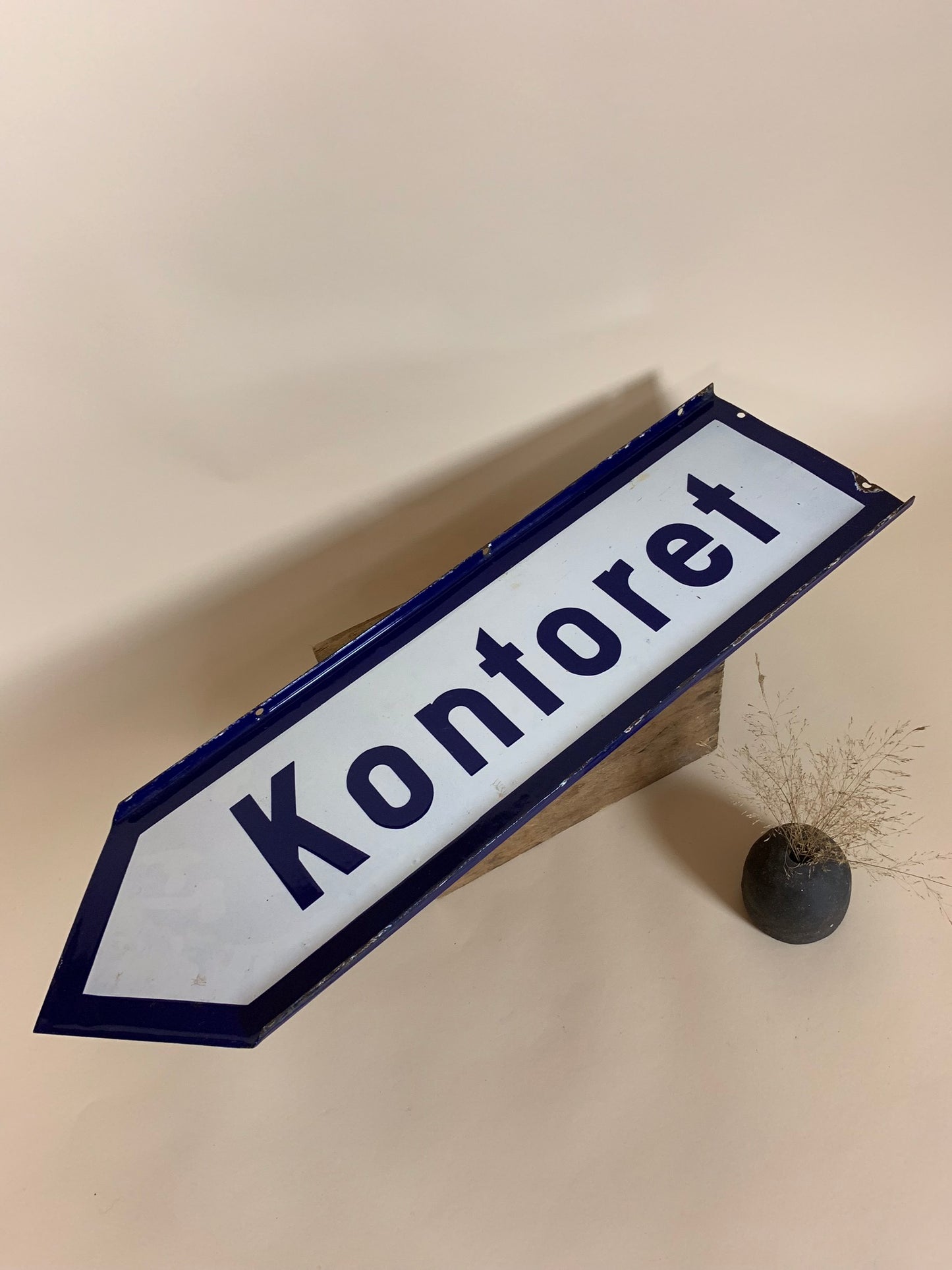 Emaljskylt - Kontoret