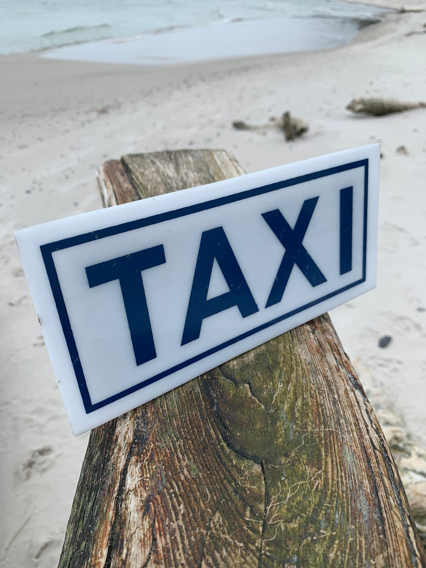 Upplyst skylt - Taxi