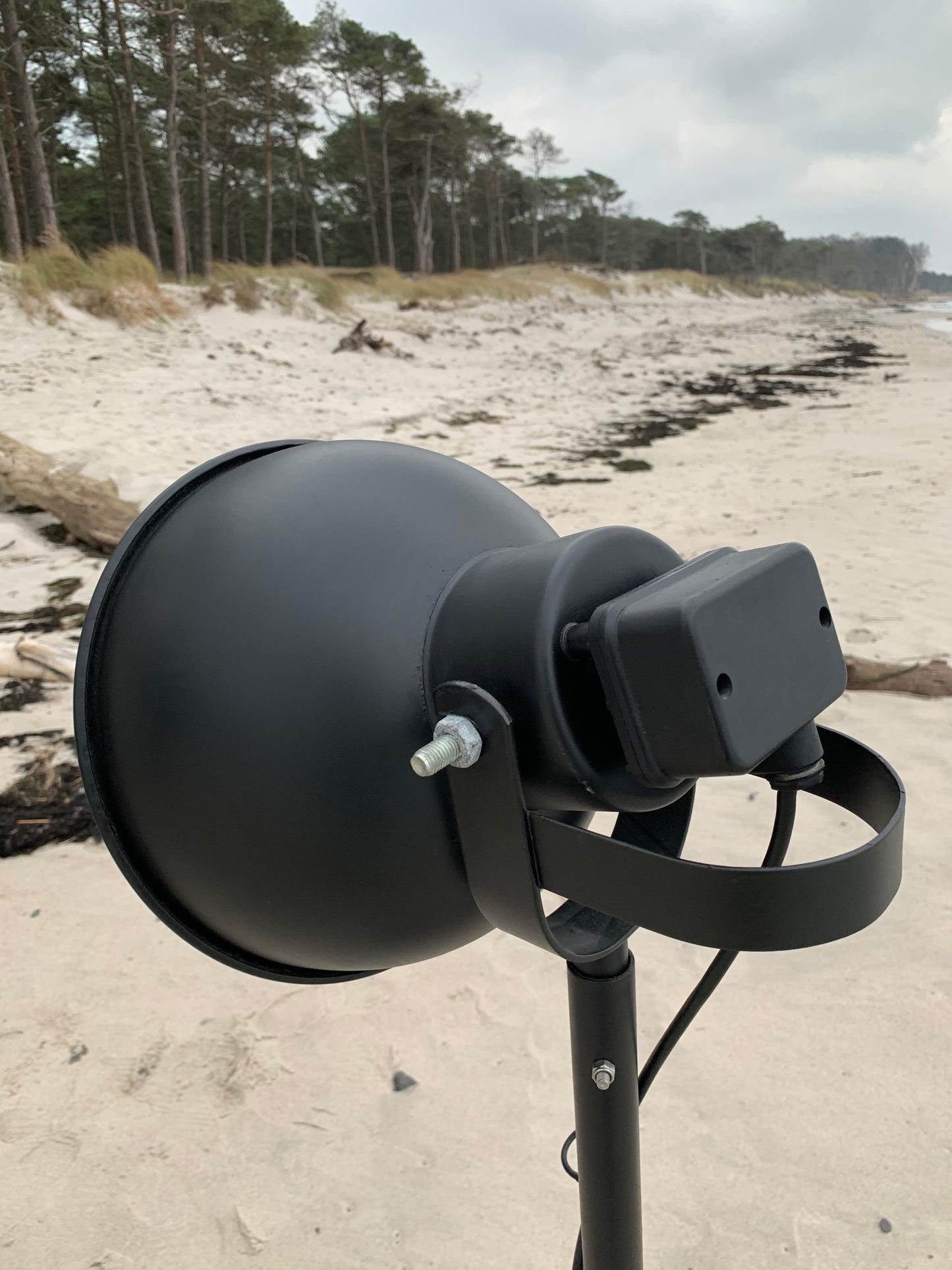 Industriell golvlampa