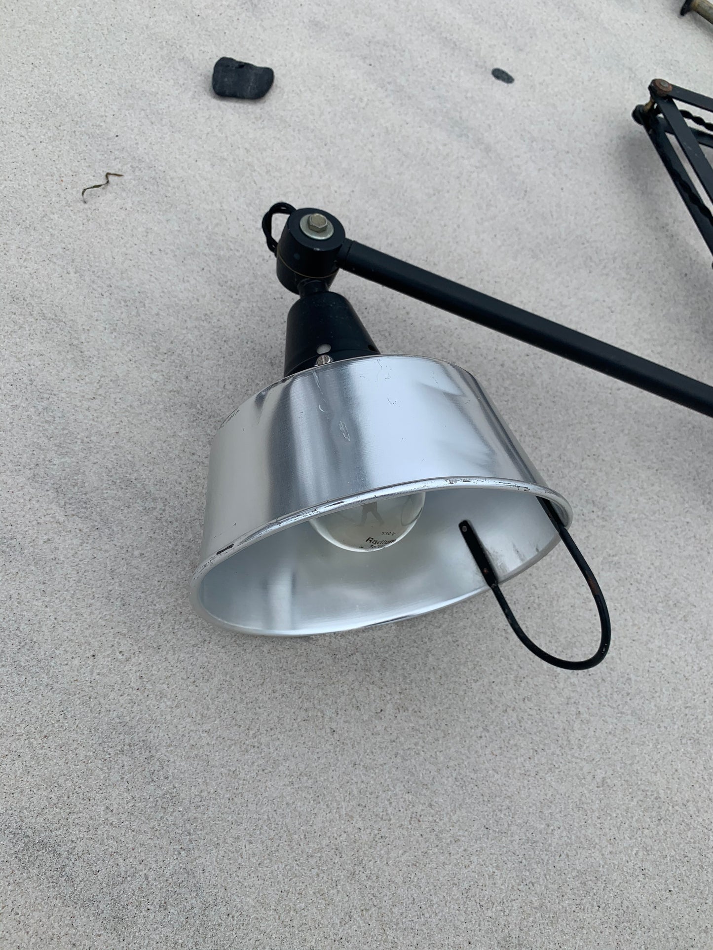 Vintage saxlampa