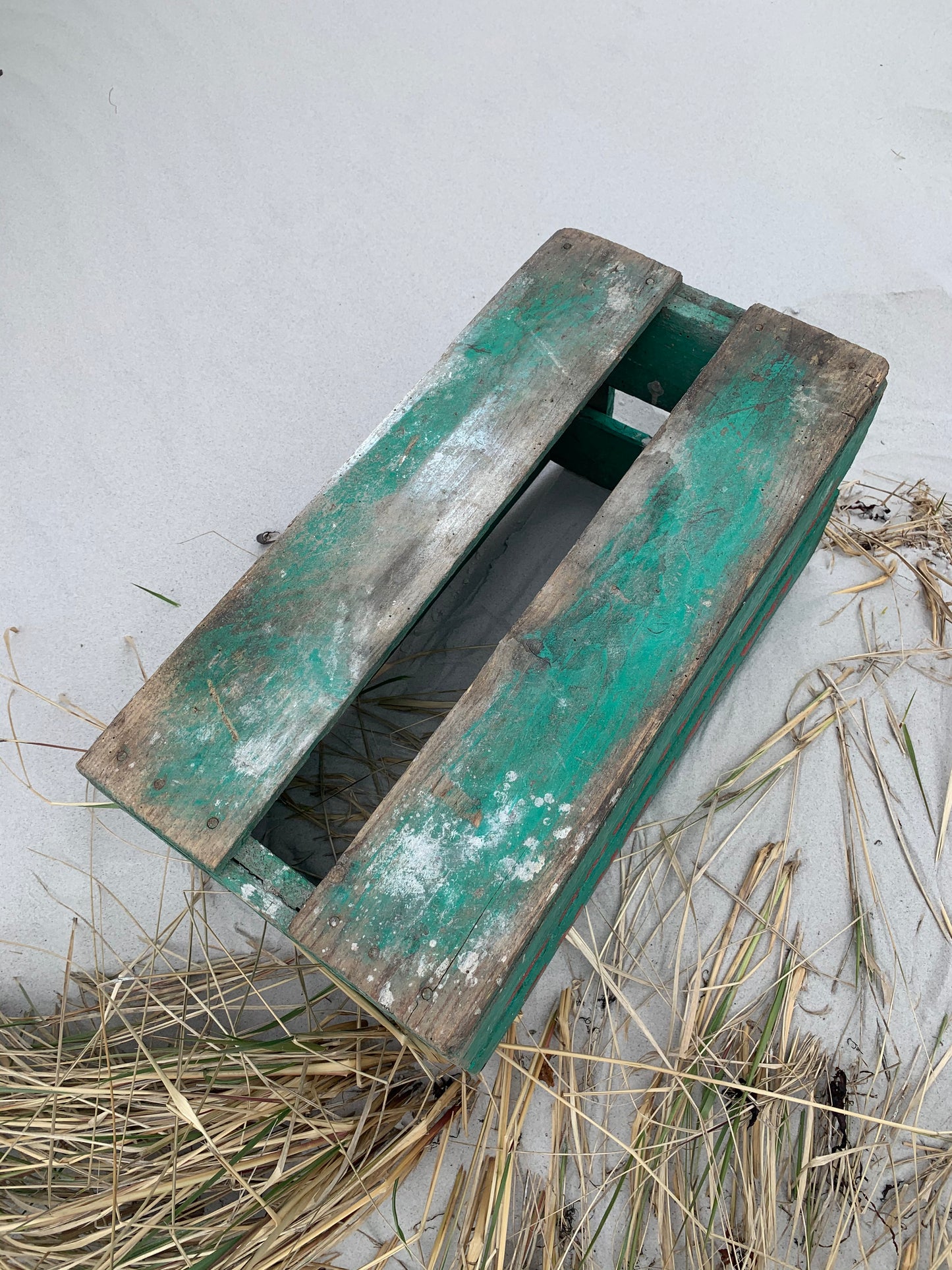 Dag lycka mineralvatten låda