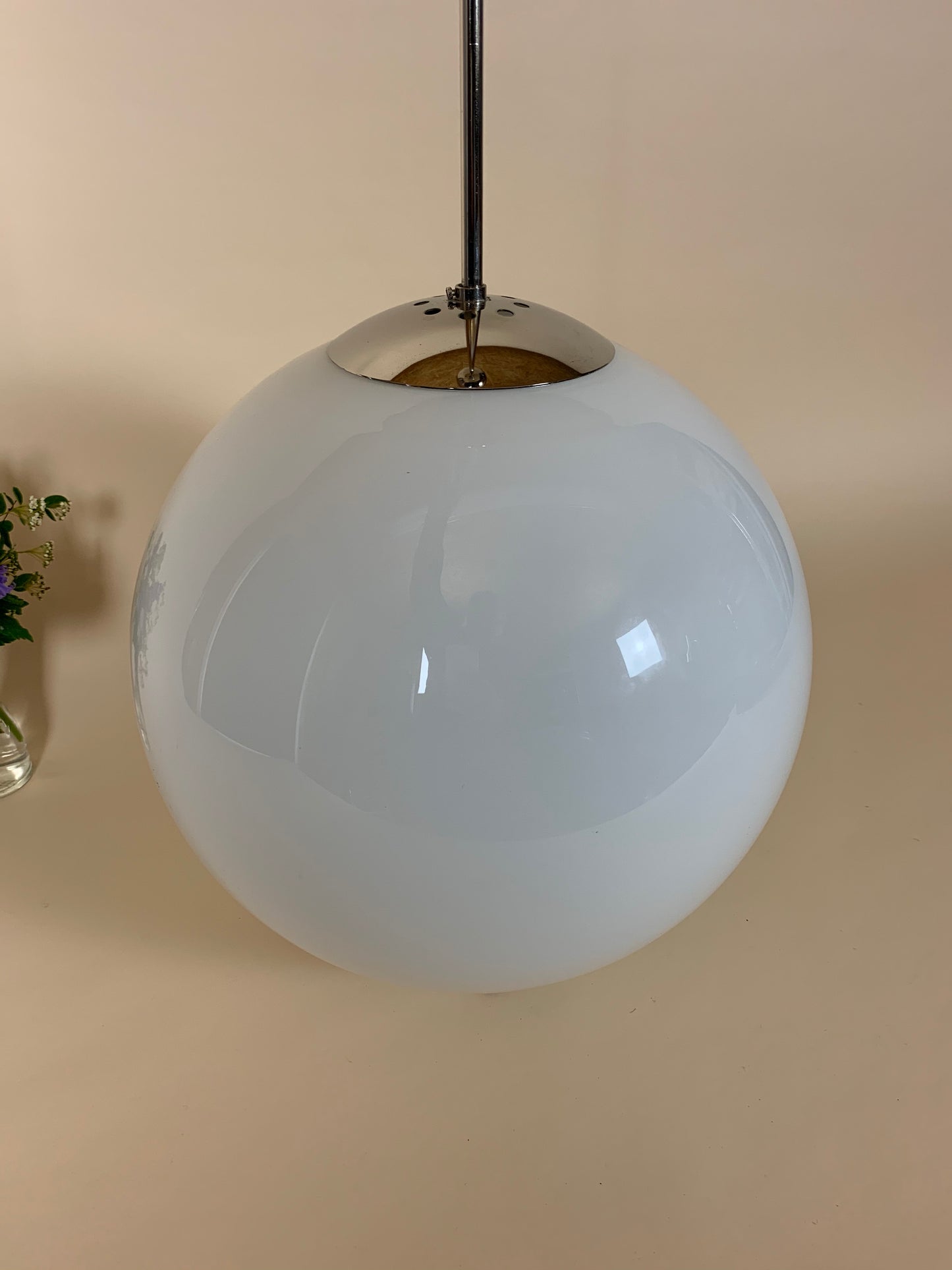 Glaskupollampa