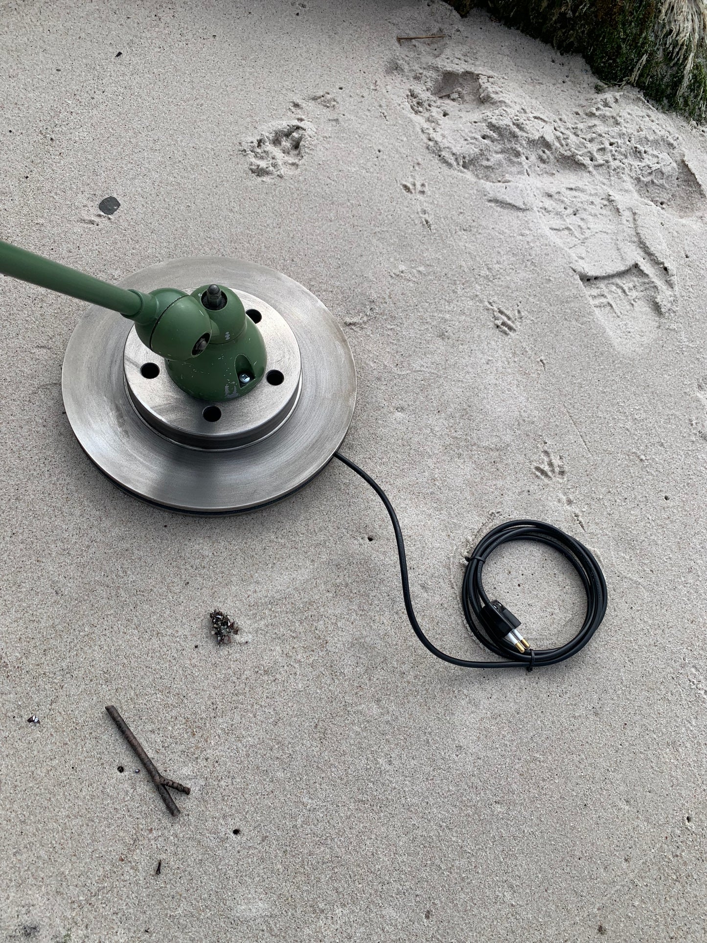 Jieldé golvlampa med 4 armar - Grön