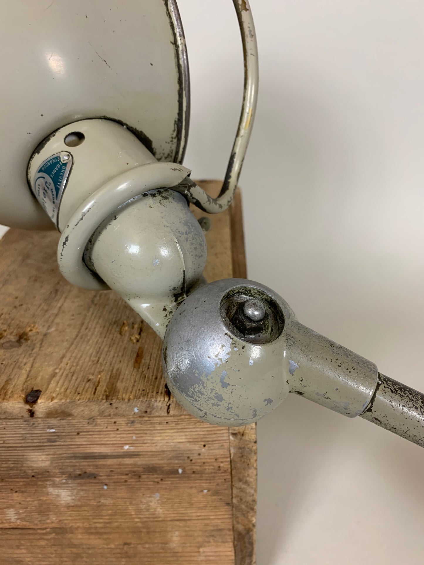 Jieldé vägg-/taklampa med två armar
