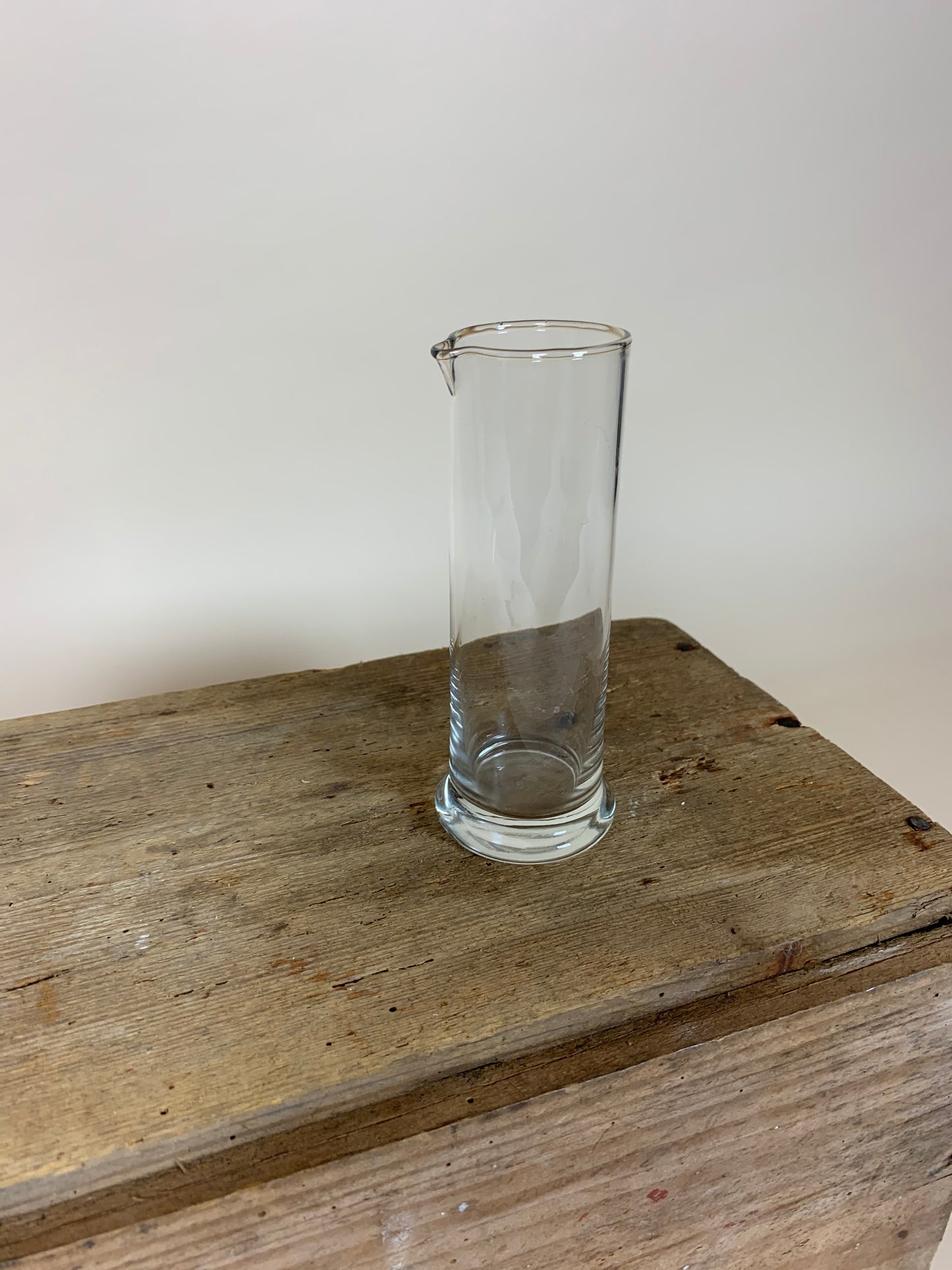 Laboratorieglas med rund botten