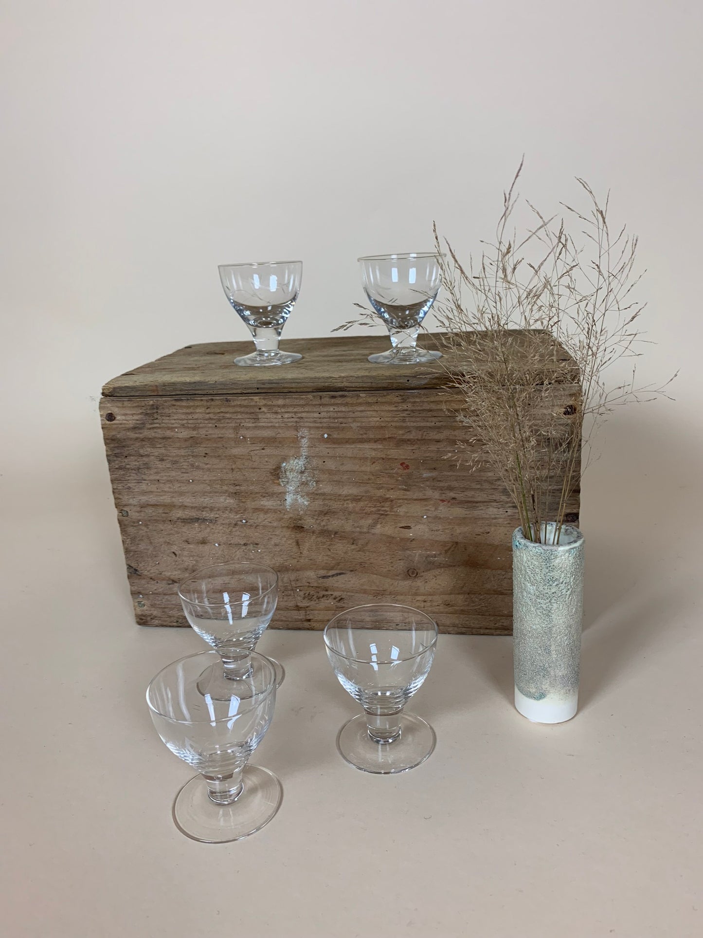 5 små fina glas - säljs tillsammans, priset är för alla 5