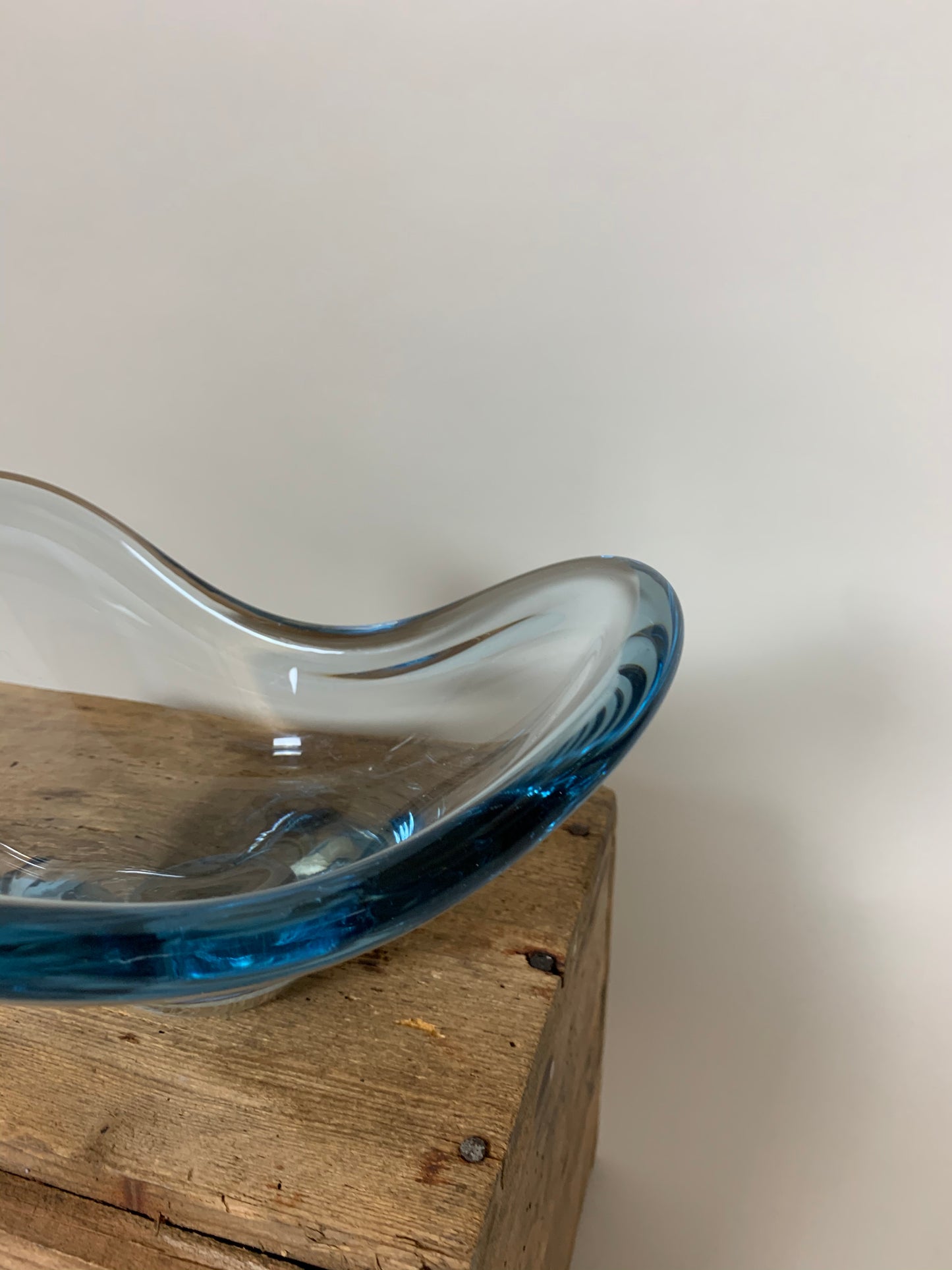 Holmegaard glasskål - Blå