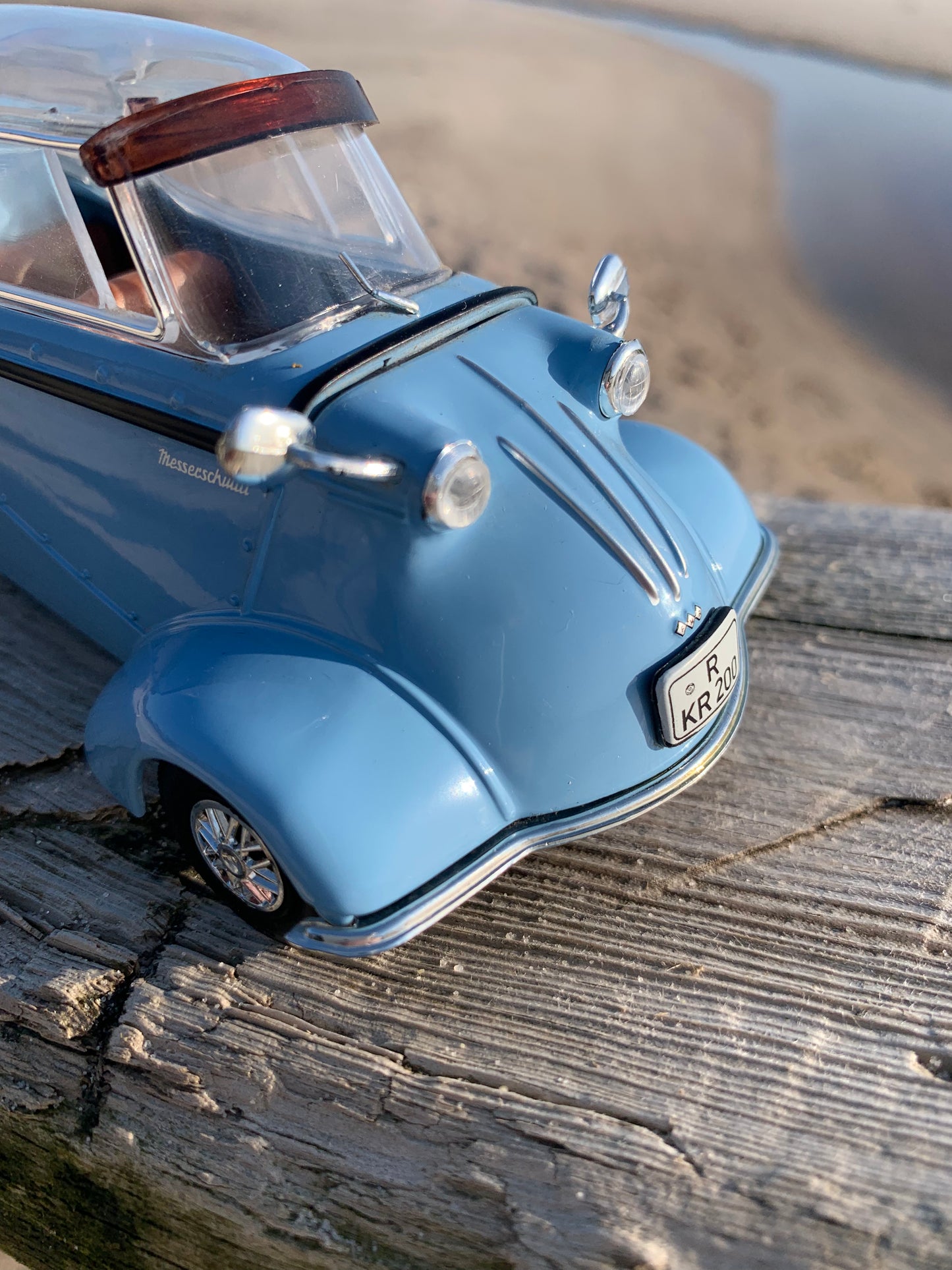 Messerschmidt hyttskoter - Ljusblå