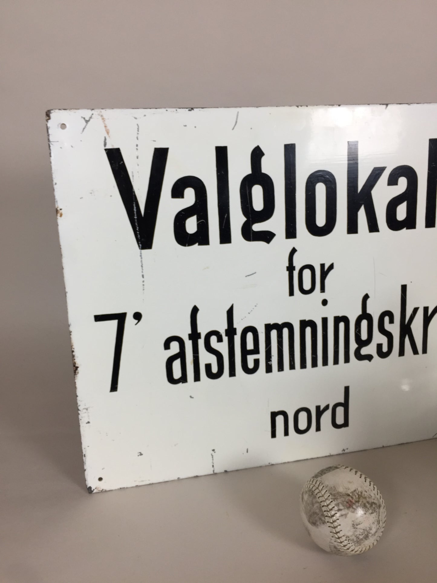 Valskylt 7 Nord