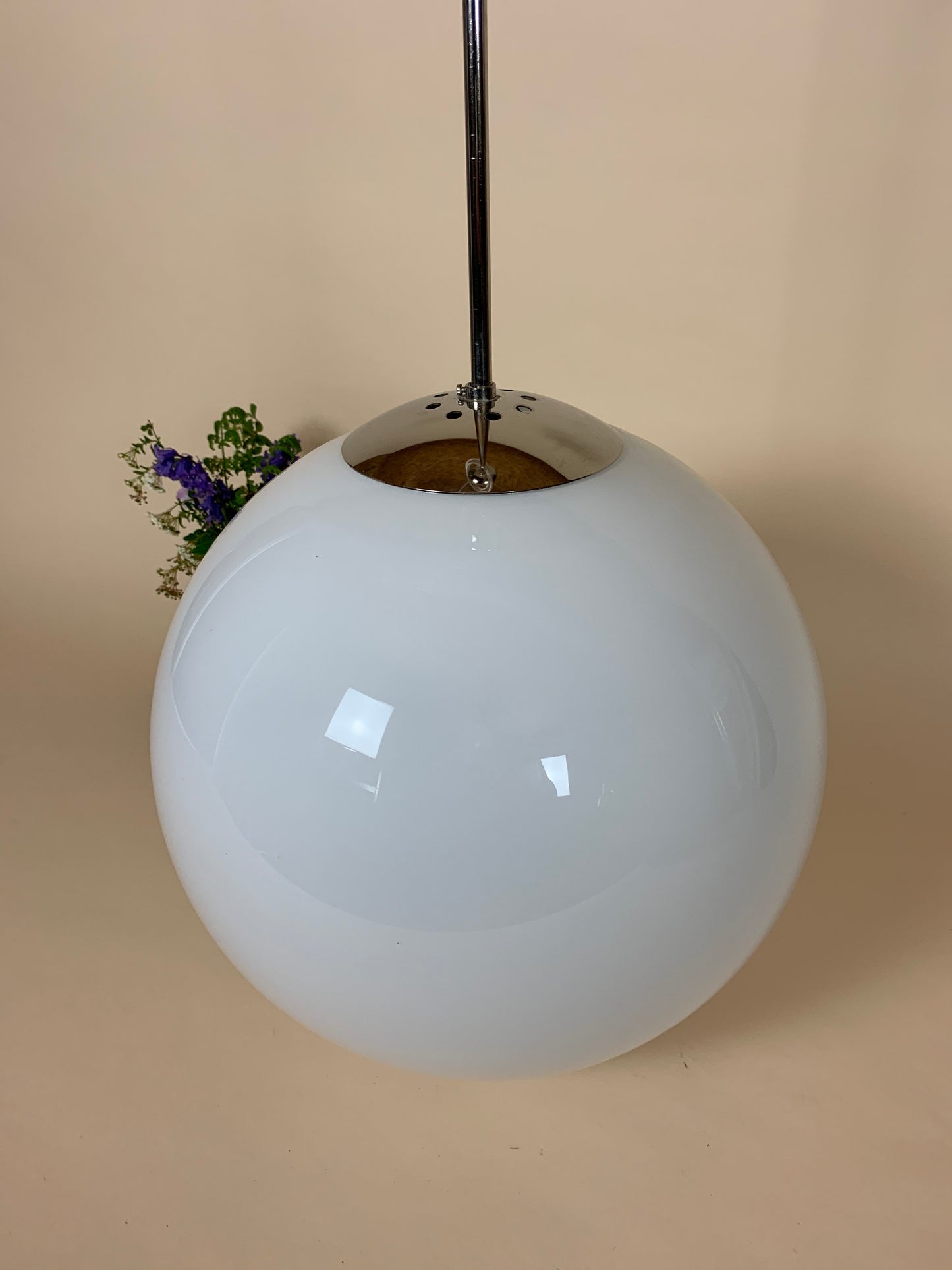 Glaskupollampa