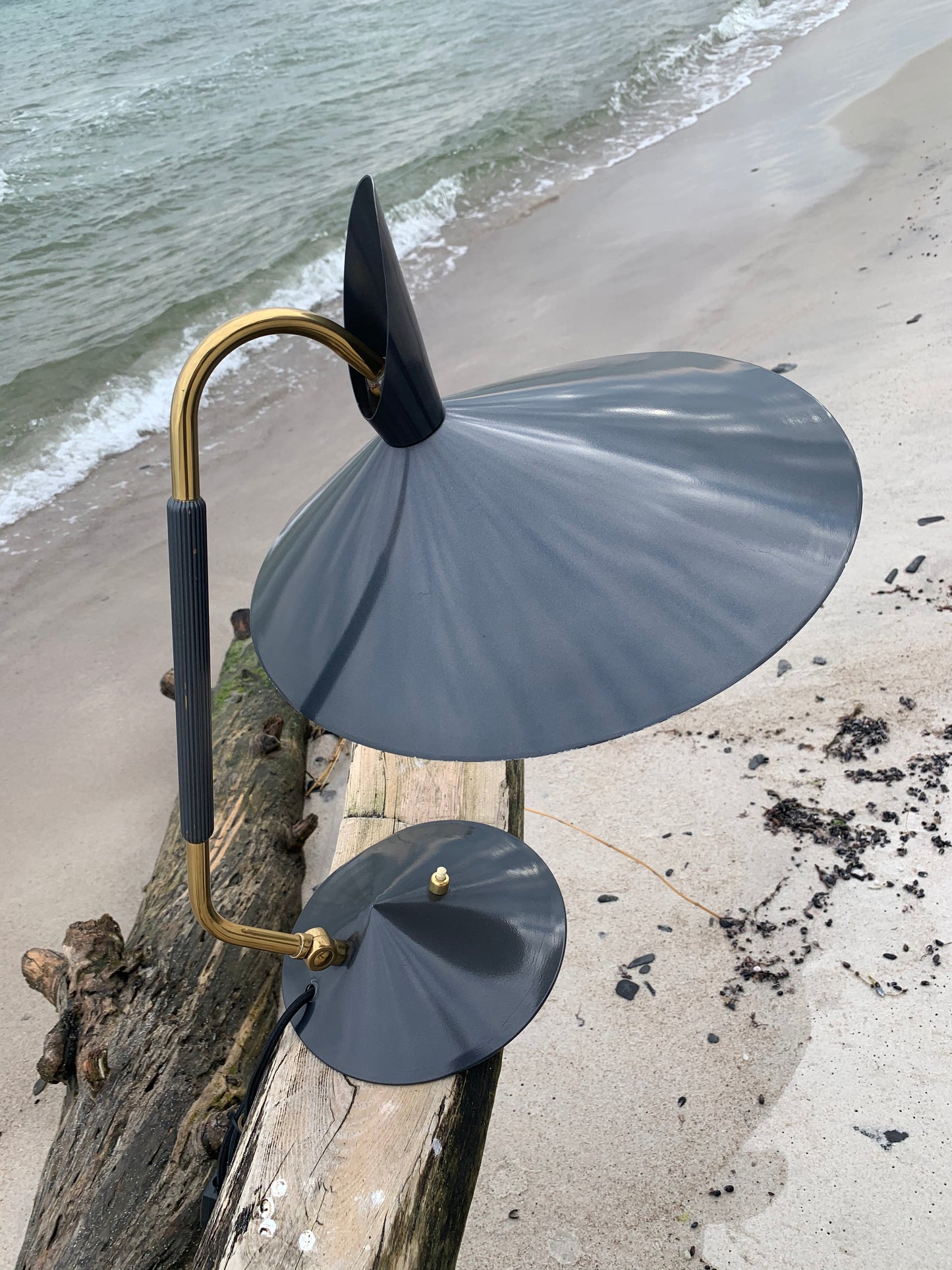 Sällsynt Hala bord/vägg vintage lampa