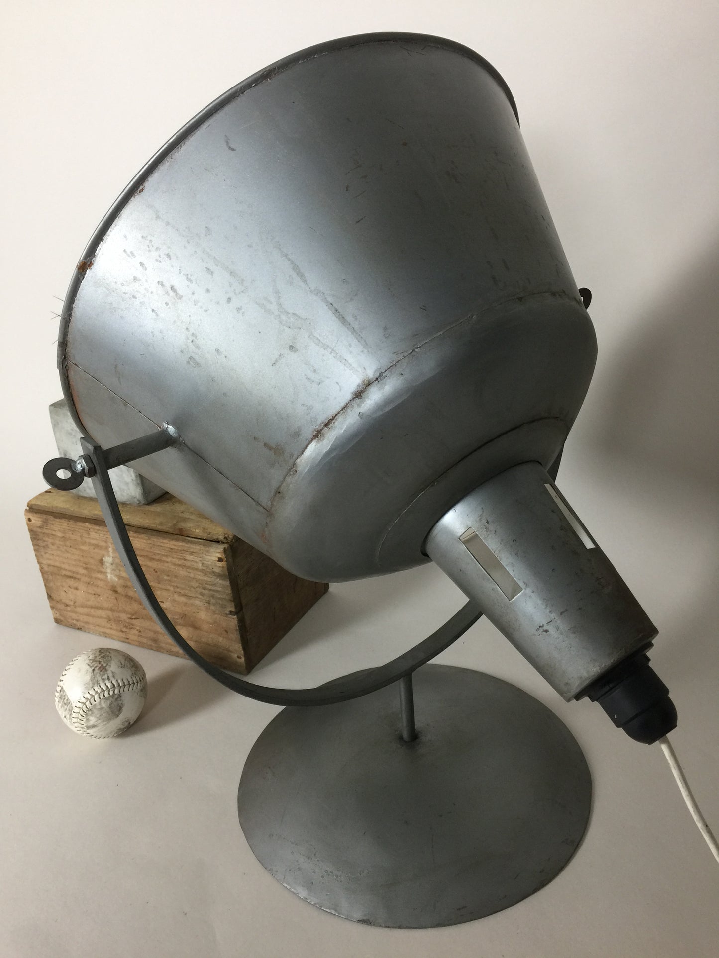 Rå och industriell New Yorker lampa