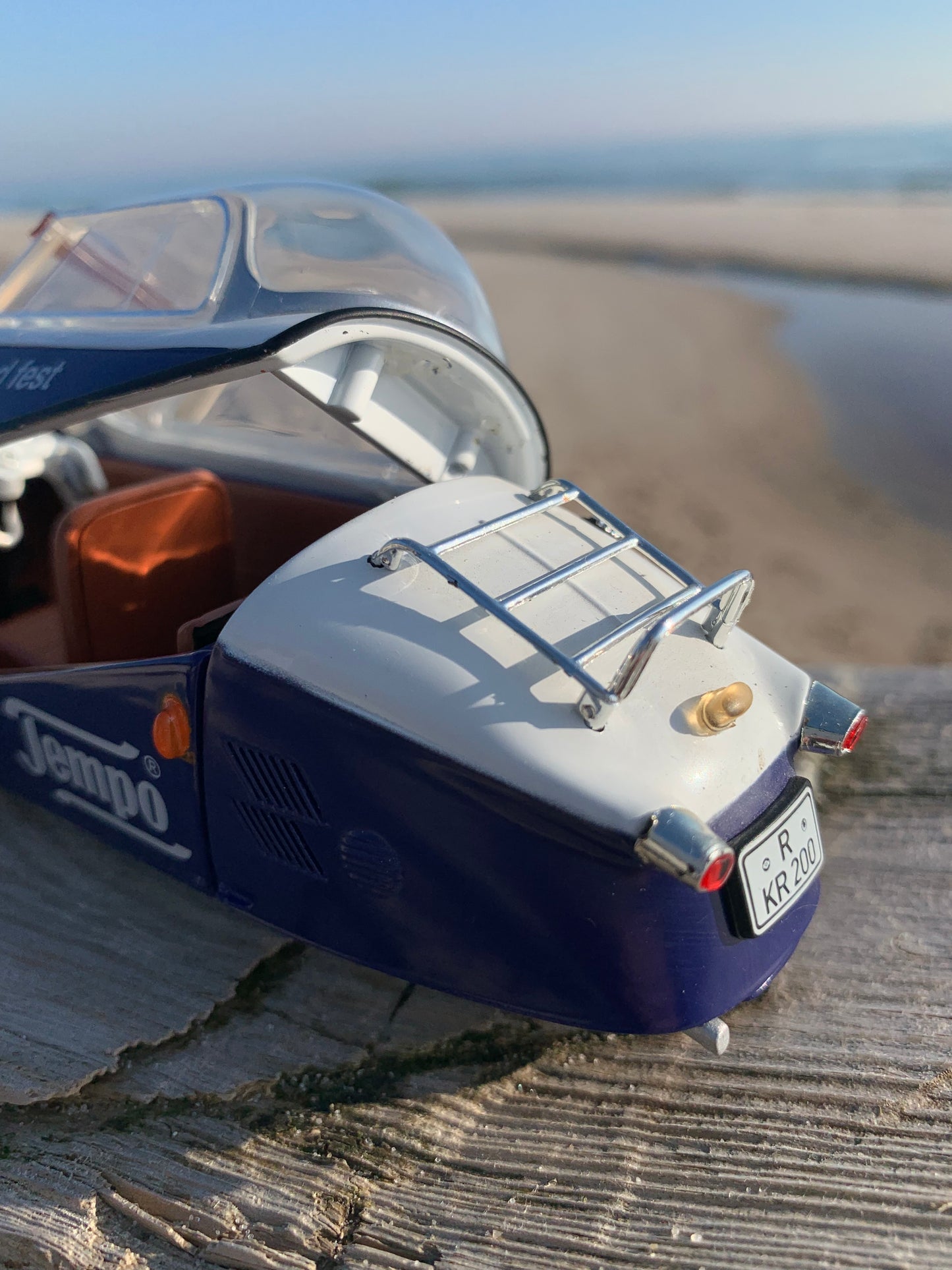 Messerschmidt hyttskoter - Blå