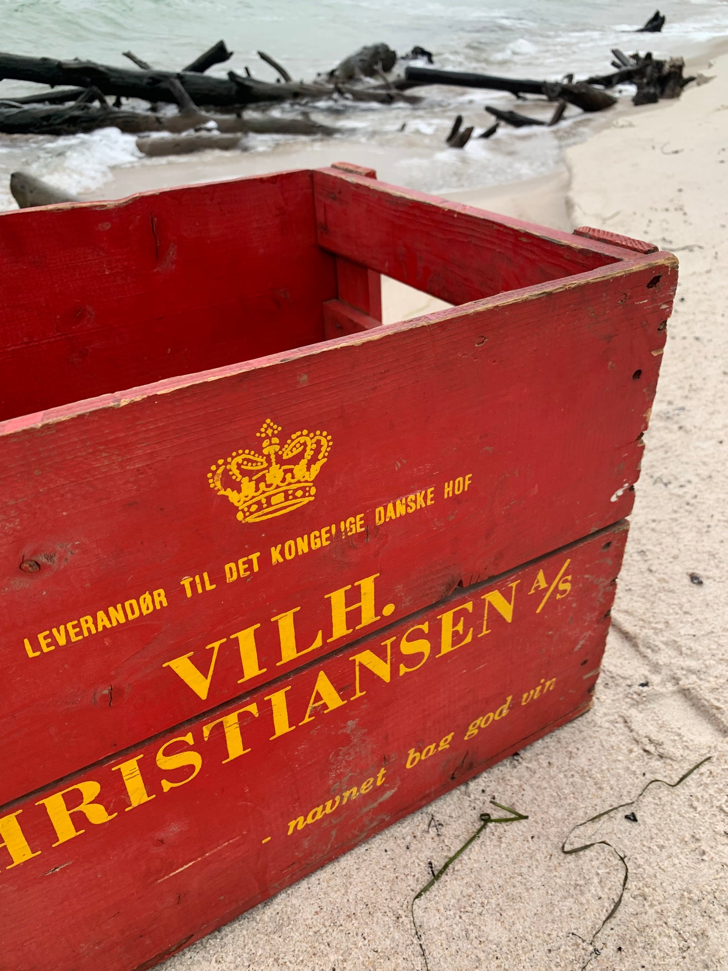 Vilh. Christiansen vinlåda