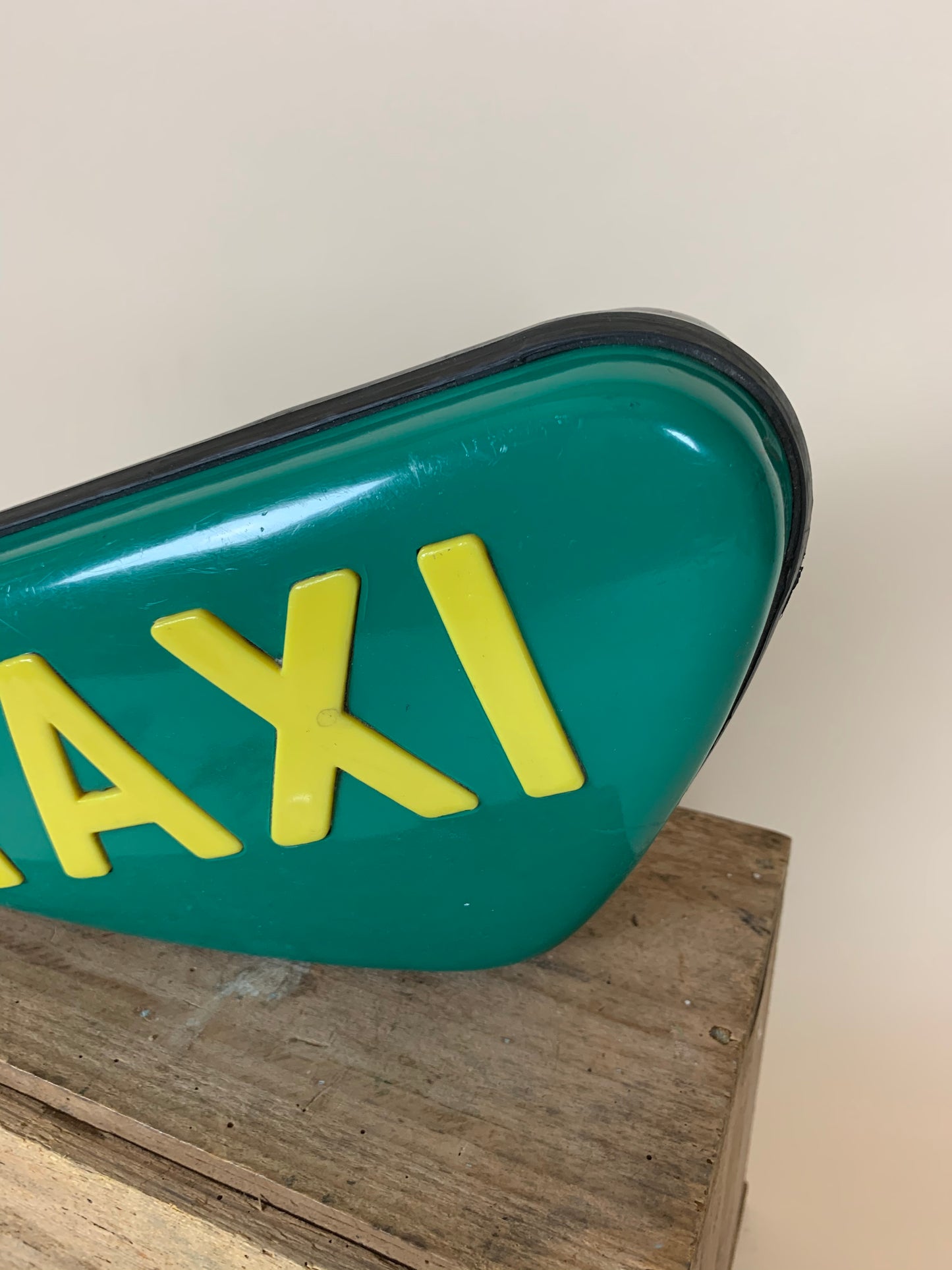 Taxiskylt med ljus
