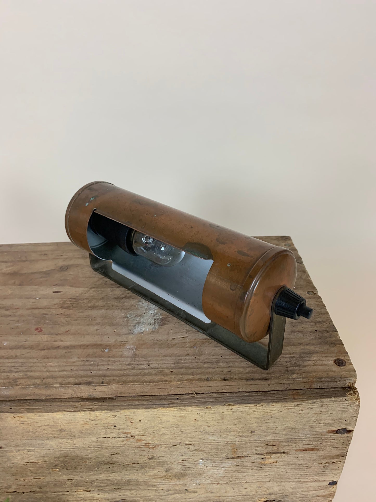 Liten kopparlampa