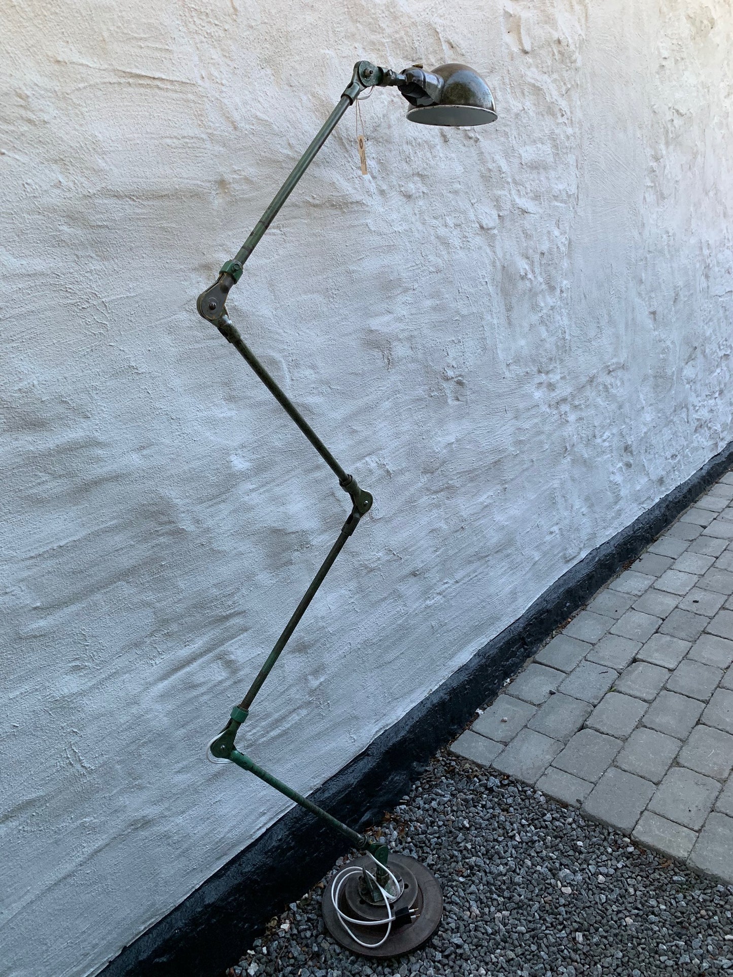 Vacker och sällsynt Fostoria golvlampa från USA