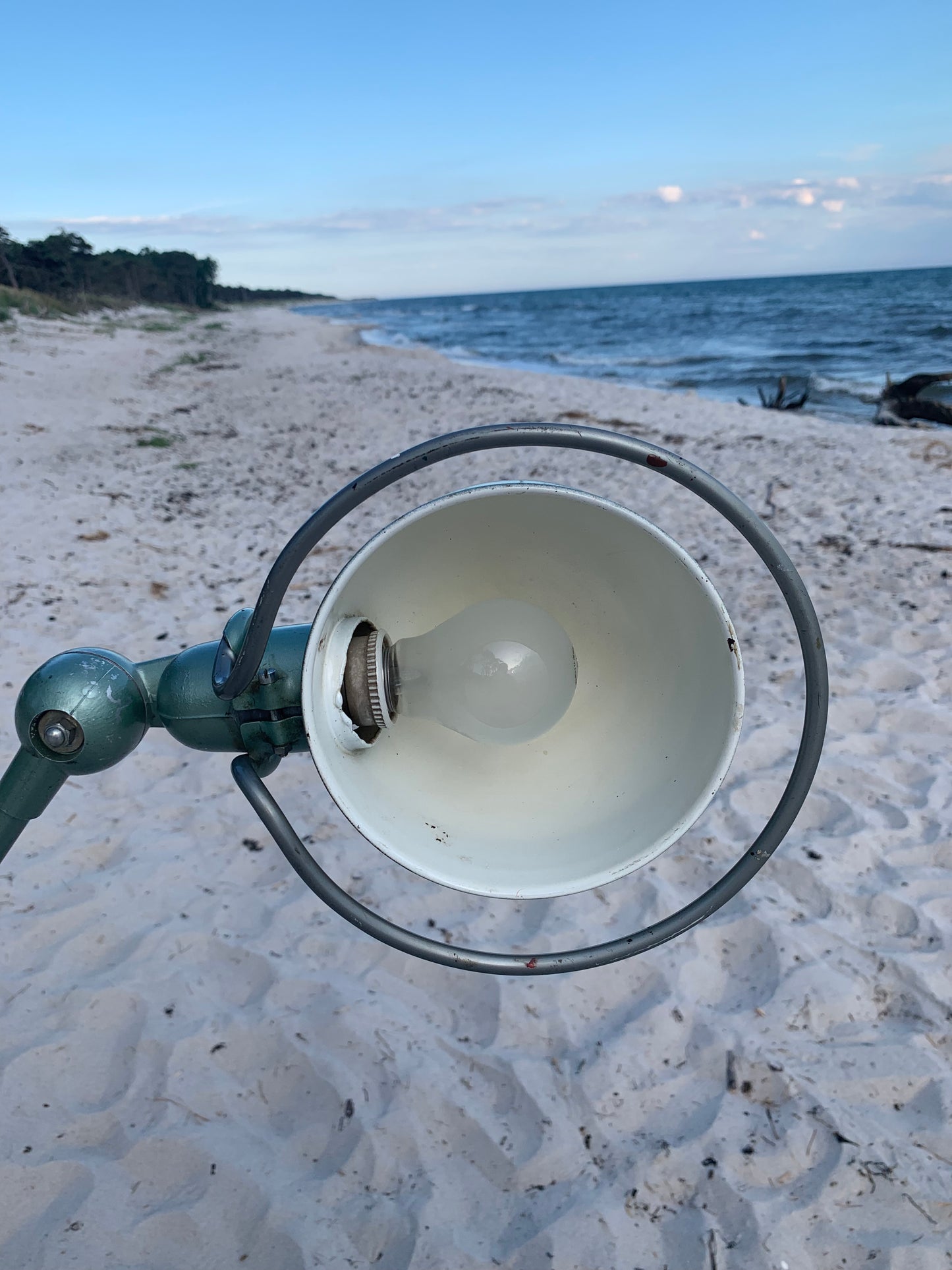 Jieldé vägglampa med 4 armar - Grön