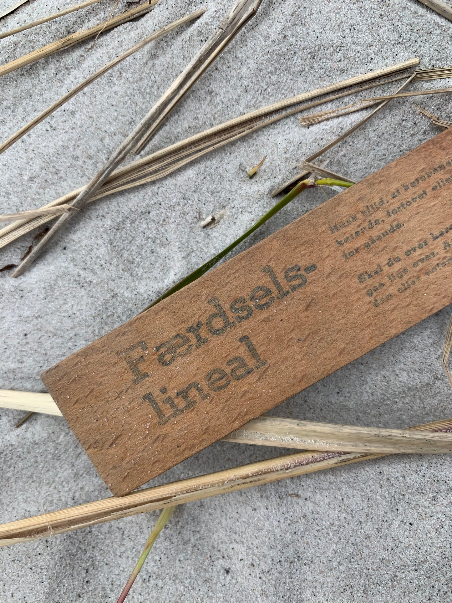 Gammal reklam skollinjal