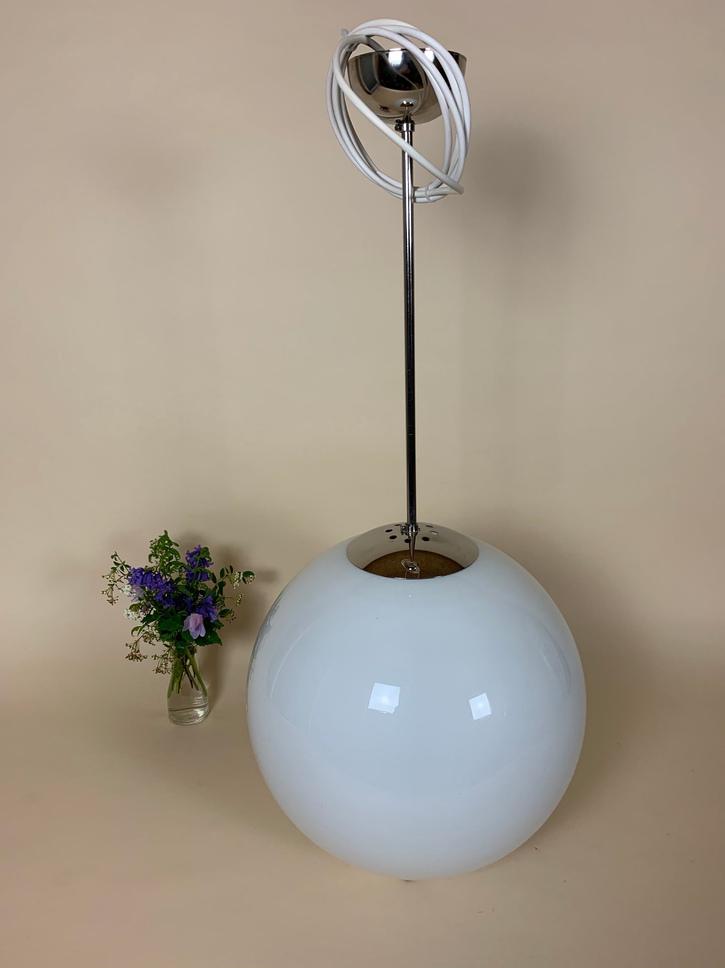 Glaskupollampa
