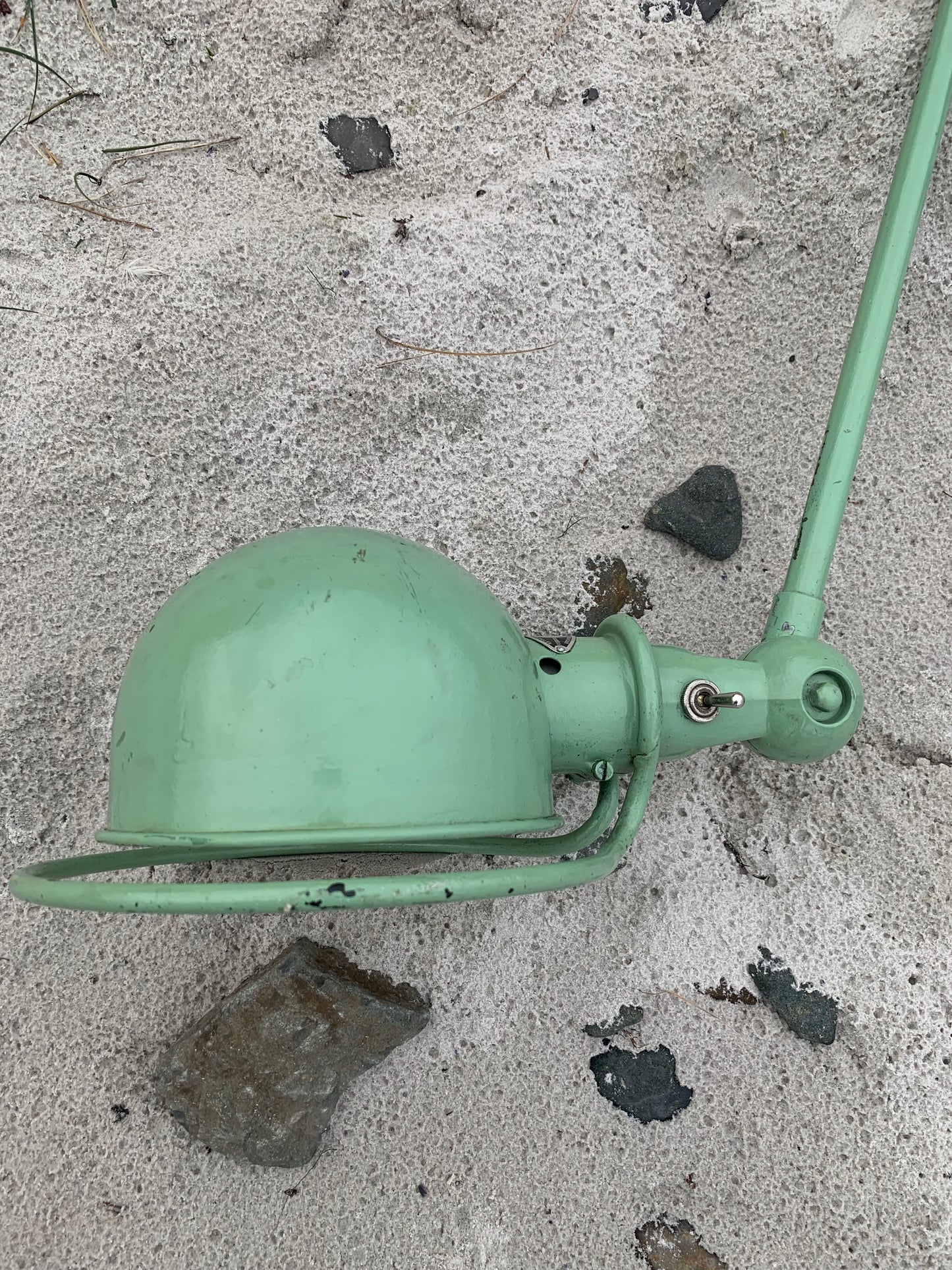 Jieldé vägg/tak med 2 armar - Ljusgrön